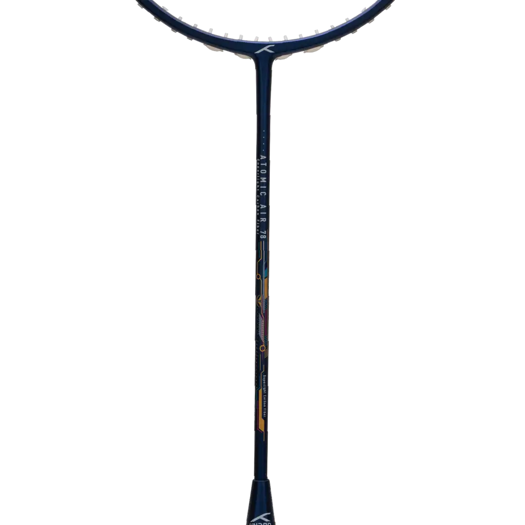 Hundred Atomic Air 78 5U Badminton Racket -Navy/Silver Badminton Rackets Hundred