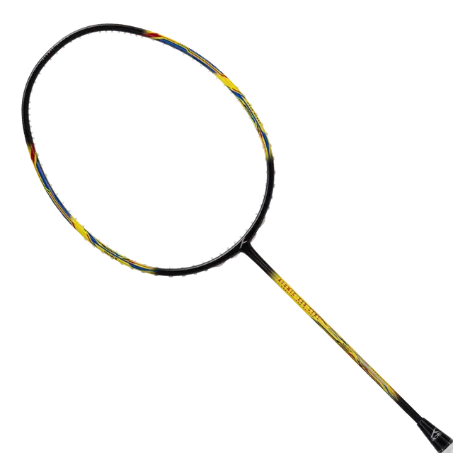 Hundred Atomic X 38 Control 4U Badminton Racket - Black/Lime