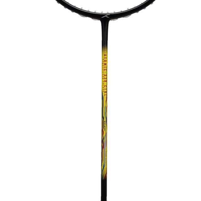 Hundred Atomic X 38 Control 4U Badminton Racket - Black/Lime Badminton Rackets Hundred