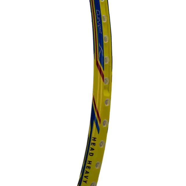 Hundred Atomic X 38 Control 4U Badminton Racket - Black/Lime Badminton Rackets Hundred