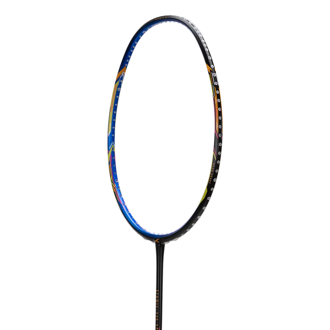 Hundred Atomic X 35 Speed 4U Badminton Racket - Black/Blue Badminton Rackets Hundred