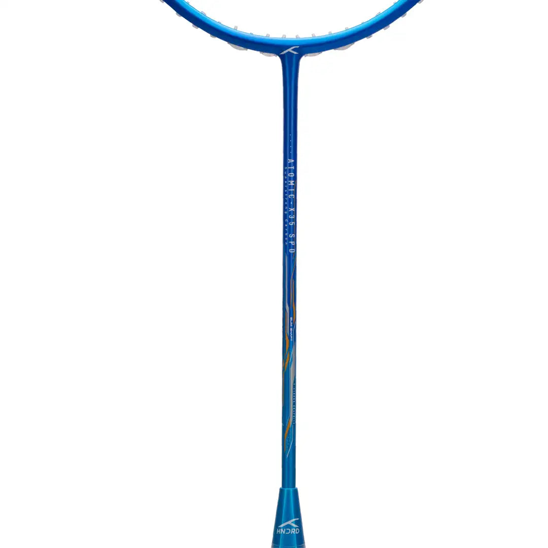 Hundred Atomic X 35 Speed 4U Badminton Racket - Navy/Blue Badminton Rackets Hundred