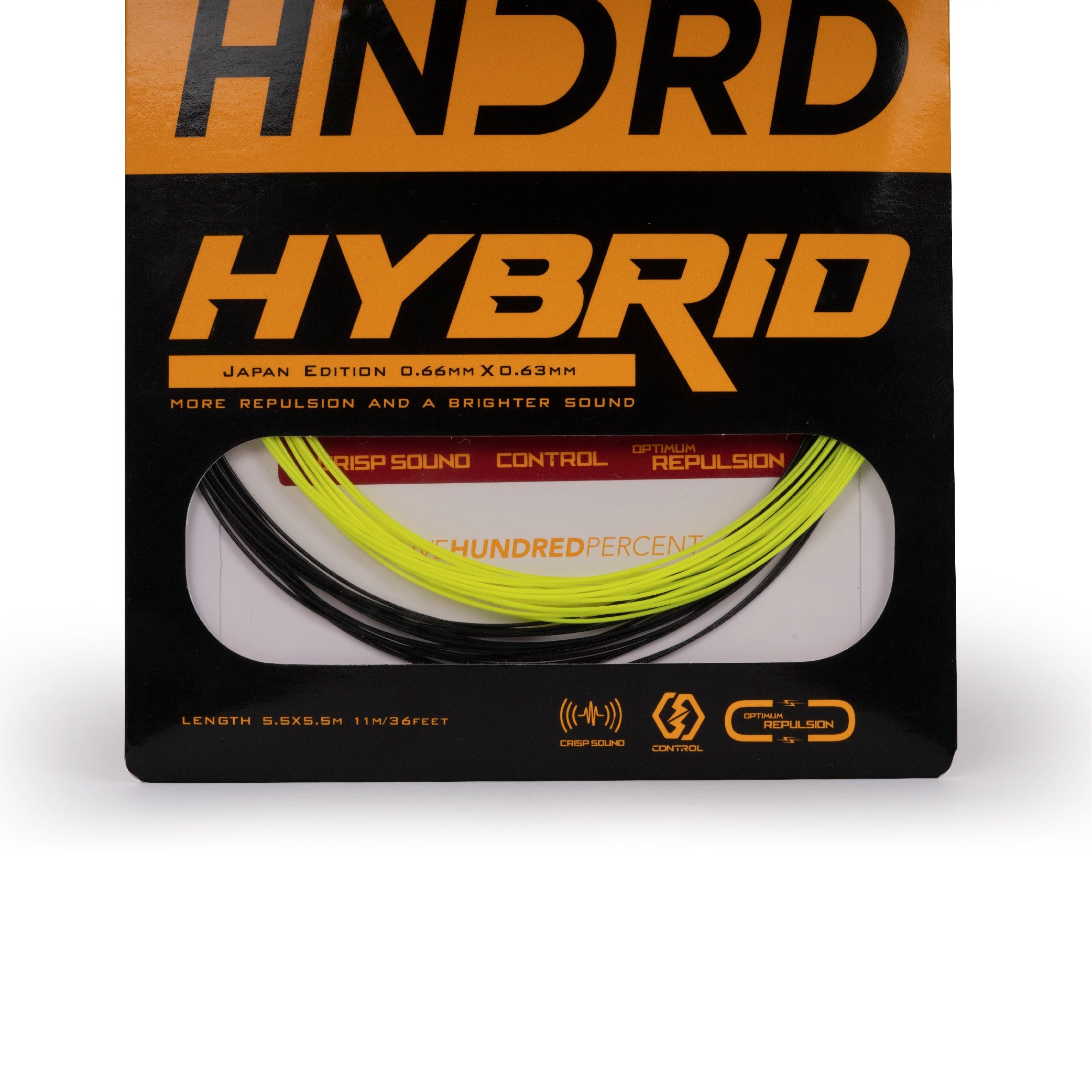 Hundred Hybrid Badminton String HBAA-2M039-2 String (Packs) Hundred