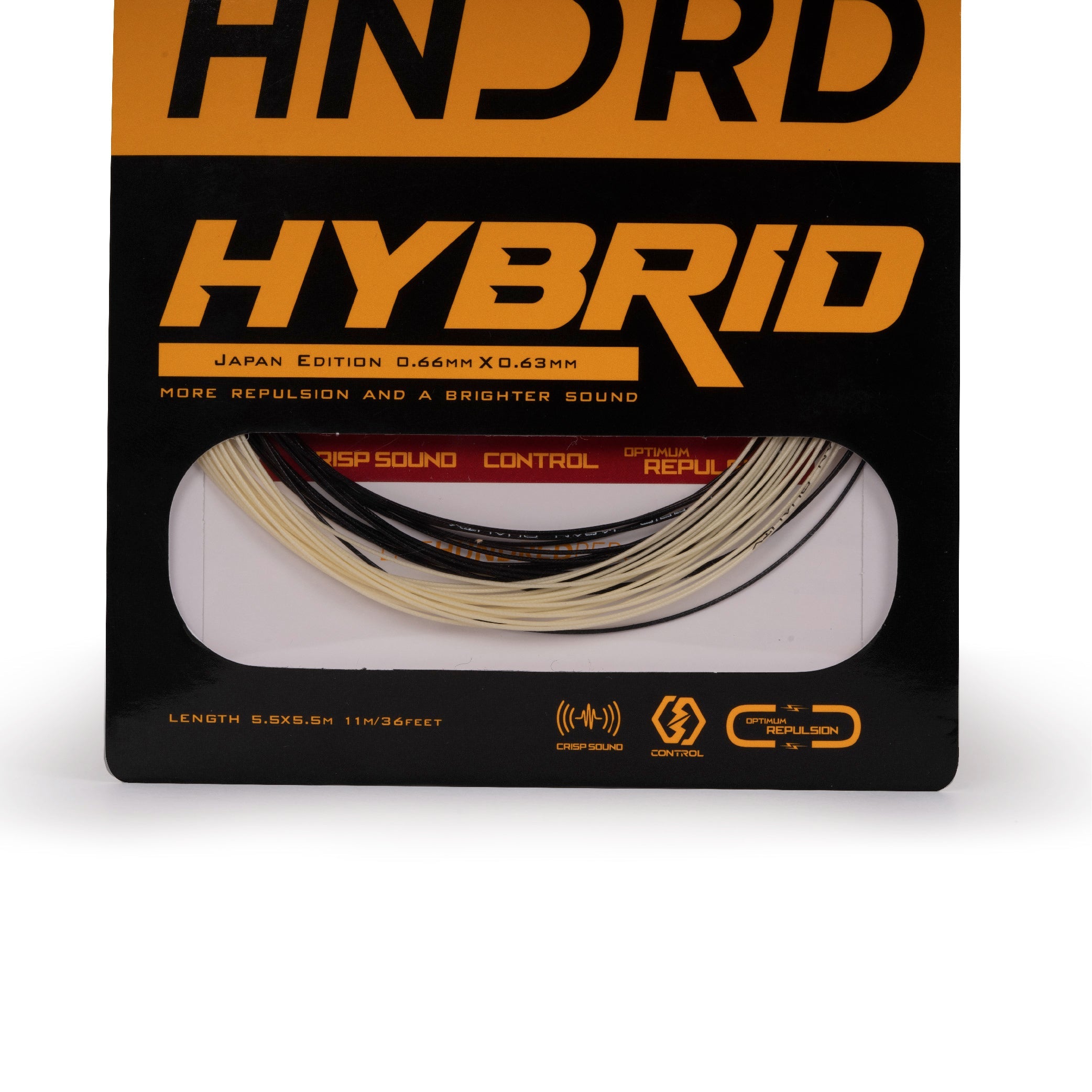 Hundred Hybrid Badminton String HBAA-2M039-3 String (Packs) Hundred