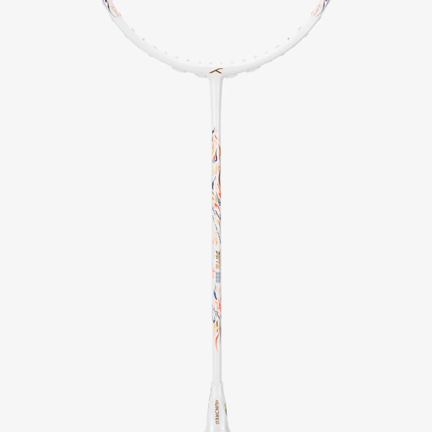 Hundred Battle 900 4U Badminton Racket - White