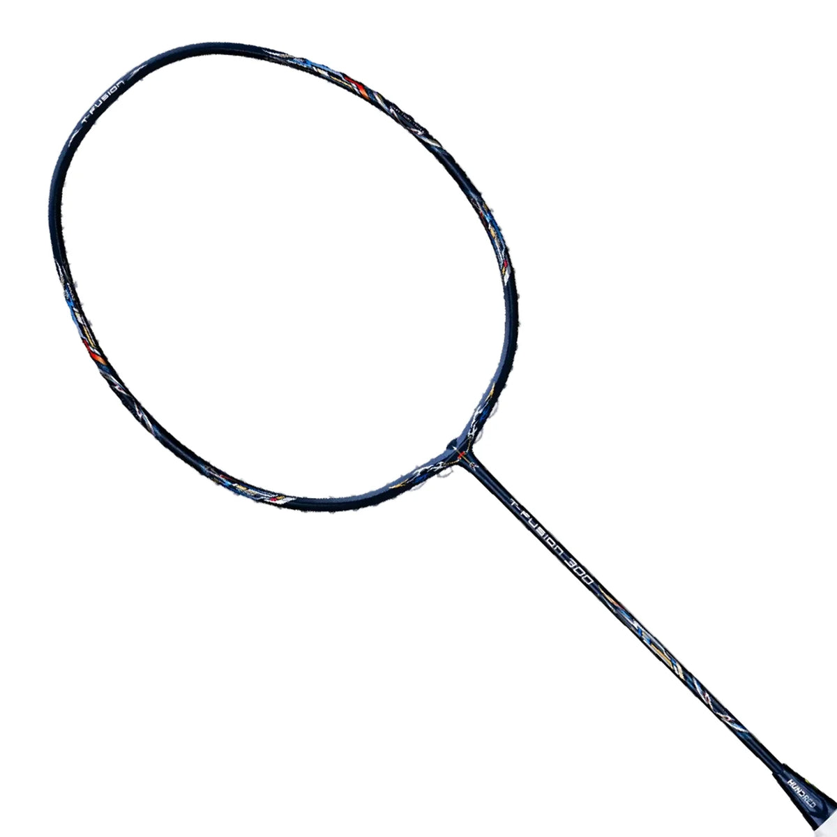 Hundred T-Fusion 300 4U Badminton Racket - Navy Navy 4U6 Badminton Rackets Hundred