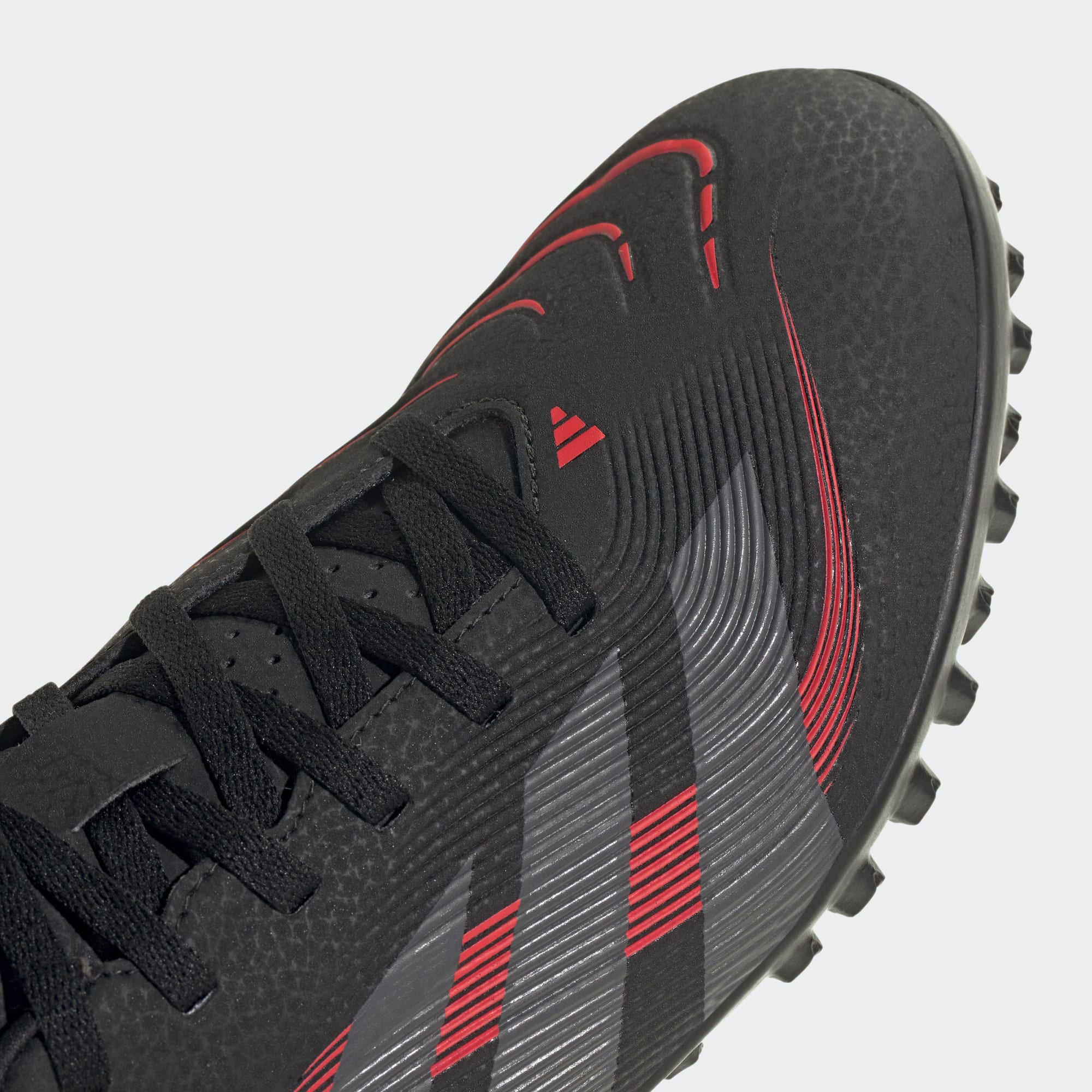 Adidas Predator Club TF Football Shoe Unisex - Black/Grey shoes Adidas