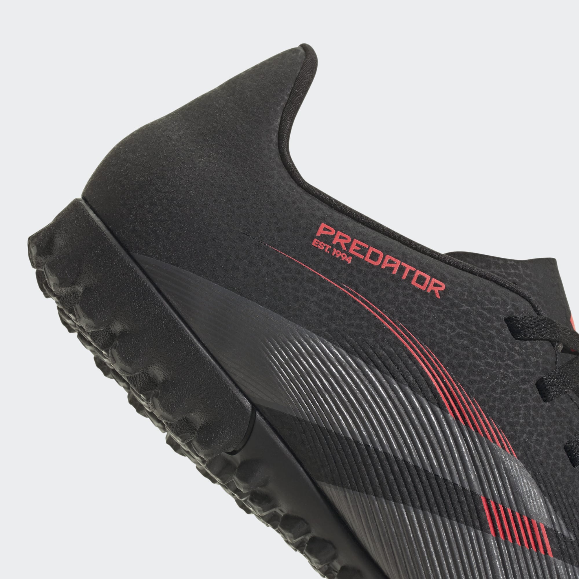Adidas Predator Club TF Football Shoe Unisex - Black/Grey