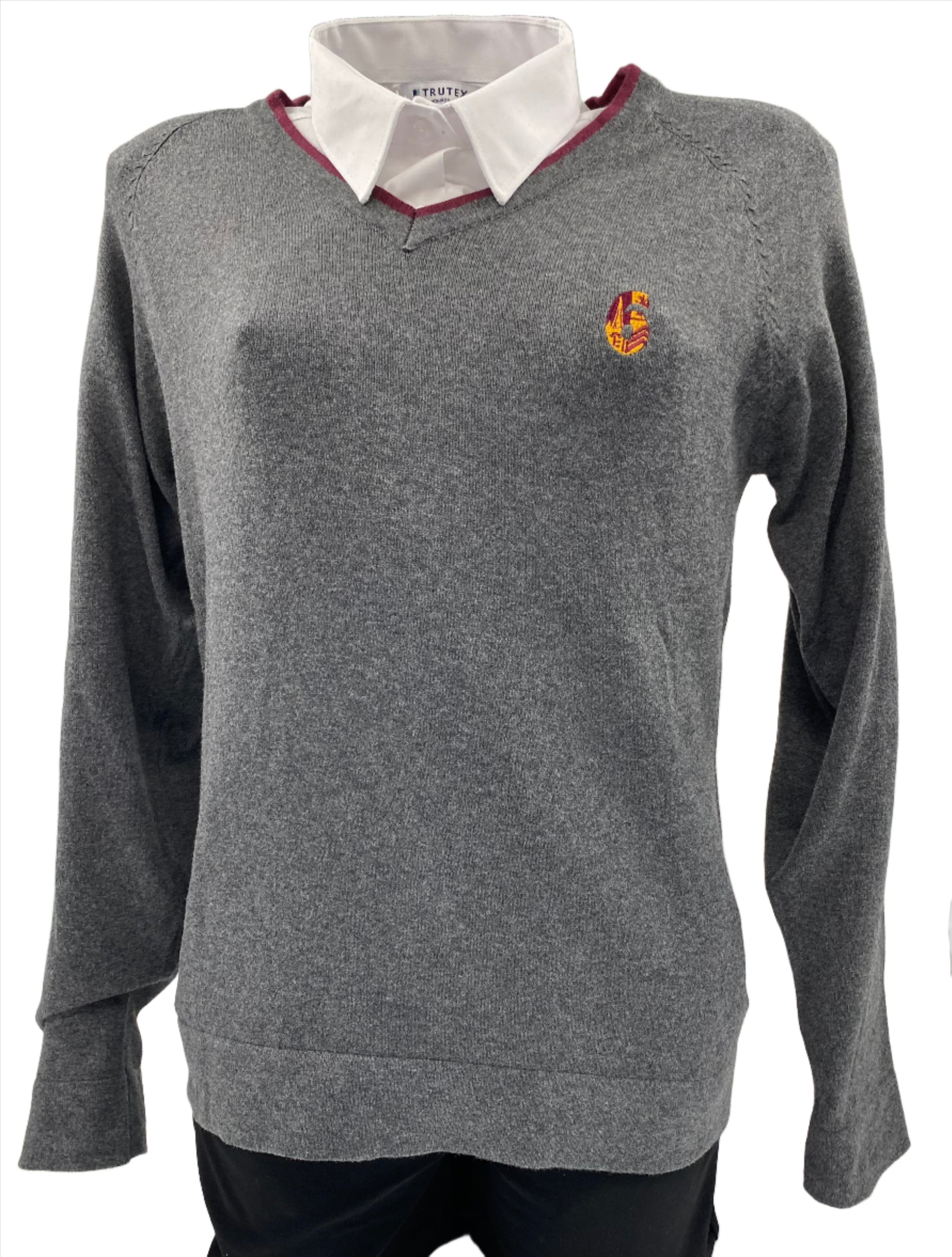 Plasmawr Sixth Form Fitted Jumper