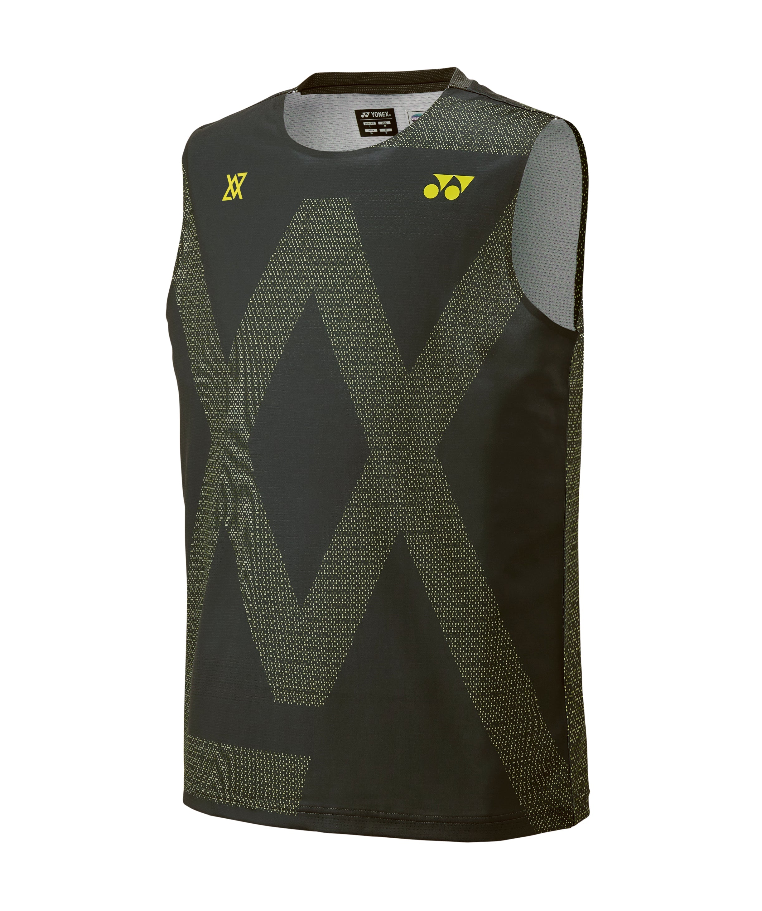 Yonex 10687YX Sleeveless Top Men - Fresh Lime - VA - Viktor Axelsen Collection Clothing Yonex