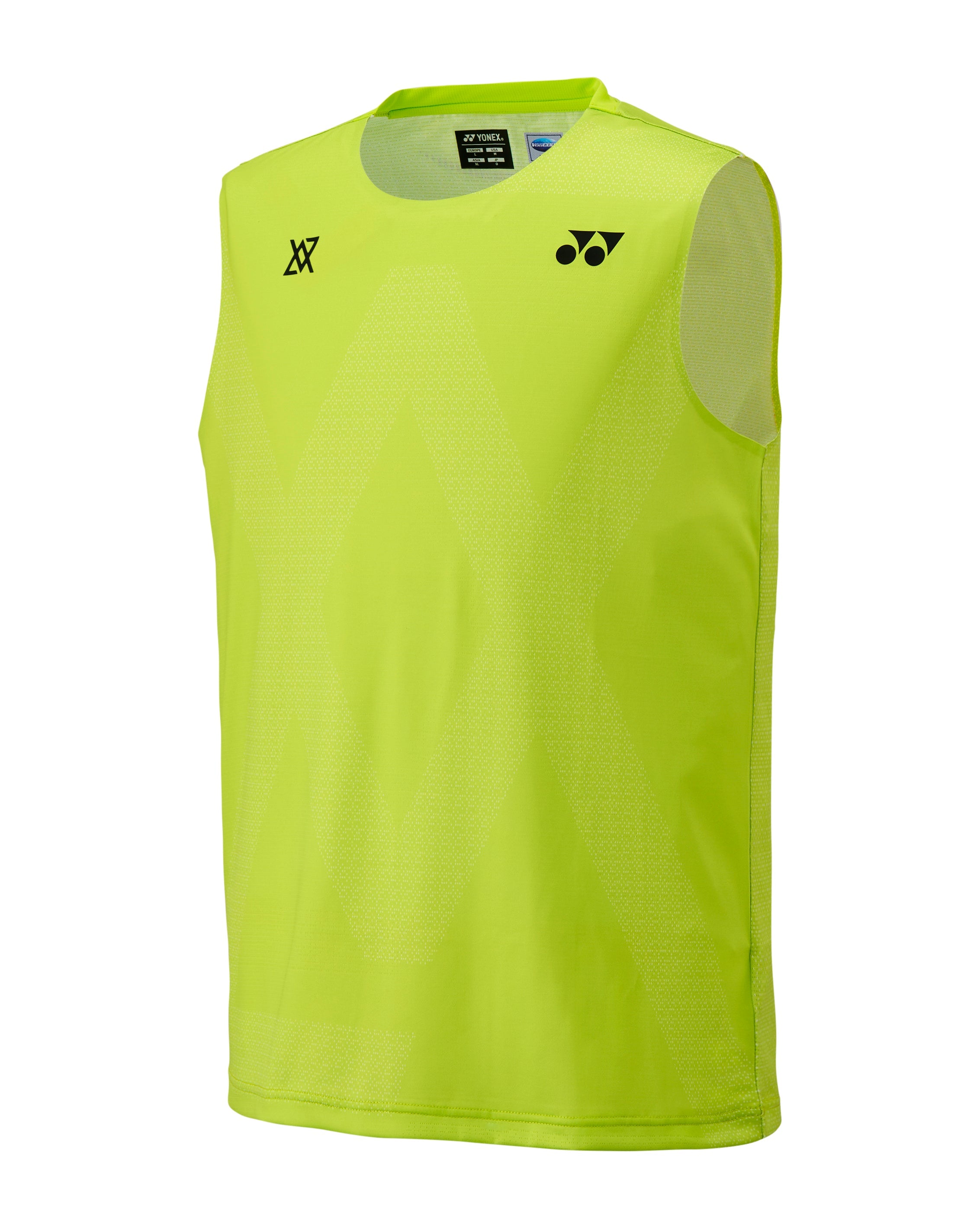 Yonex 10687YX Sleeveless Top Men - Flash Orange - VA - Viktor Axelsen Collection Clothing Yonex