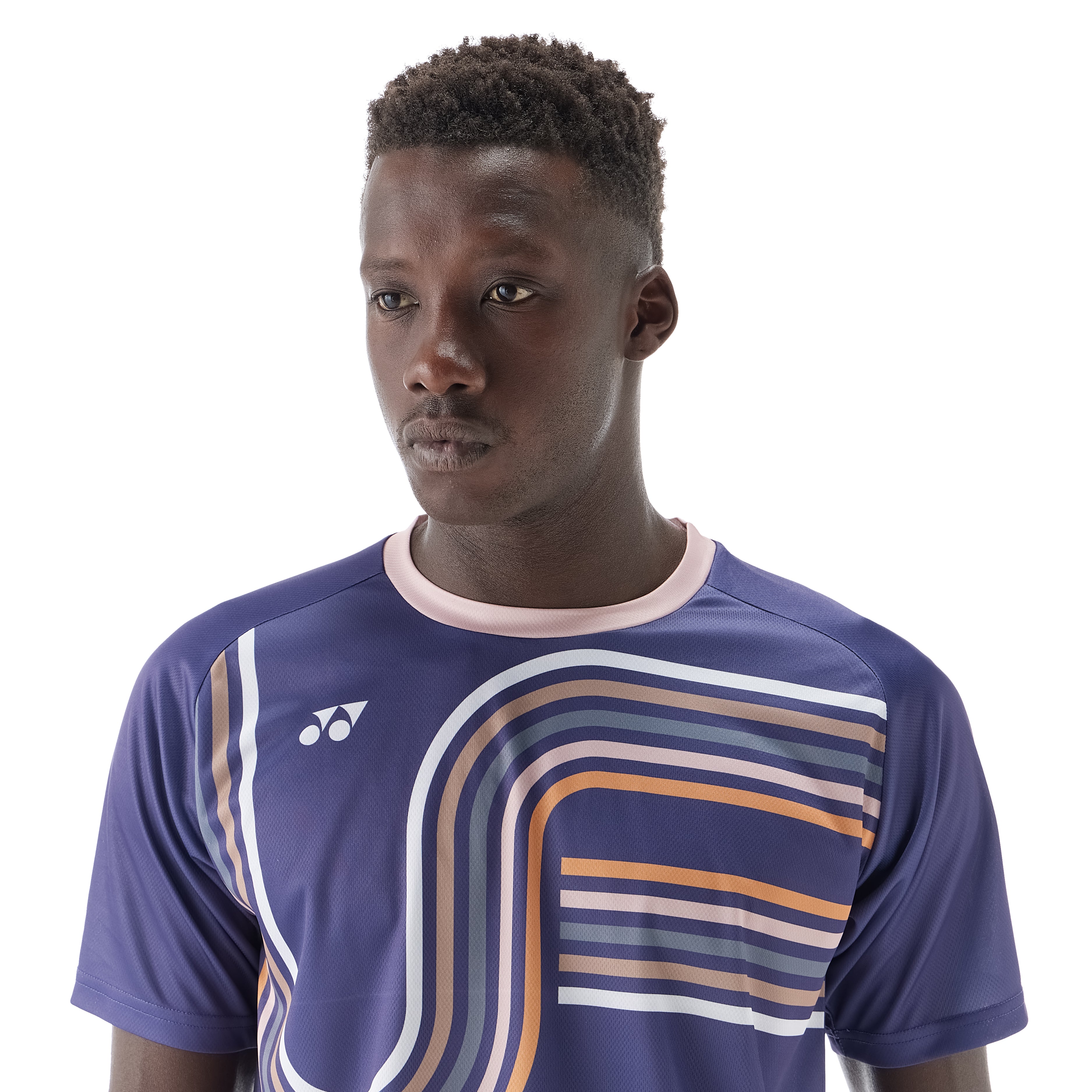 Yonex Crew Neck T-Shirt 16747EX Unisex - Purple Clothing Yonex