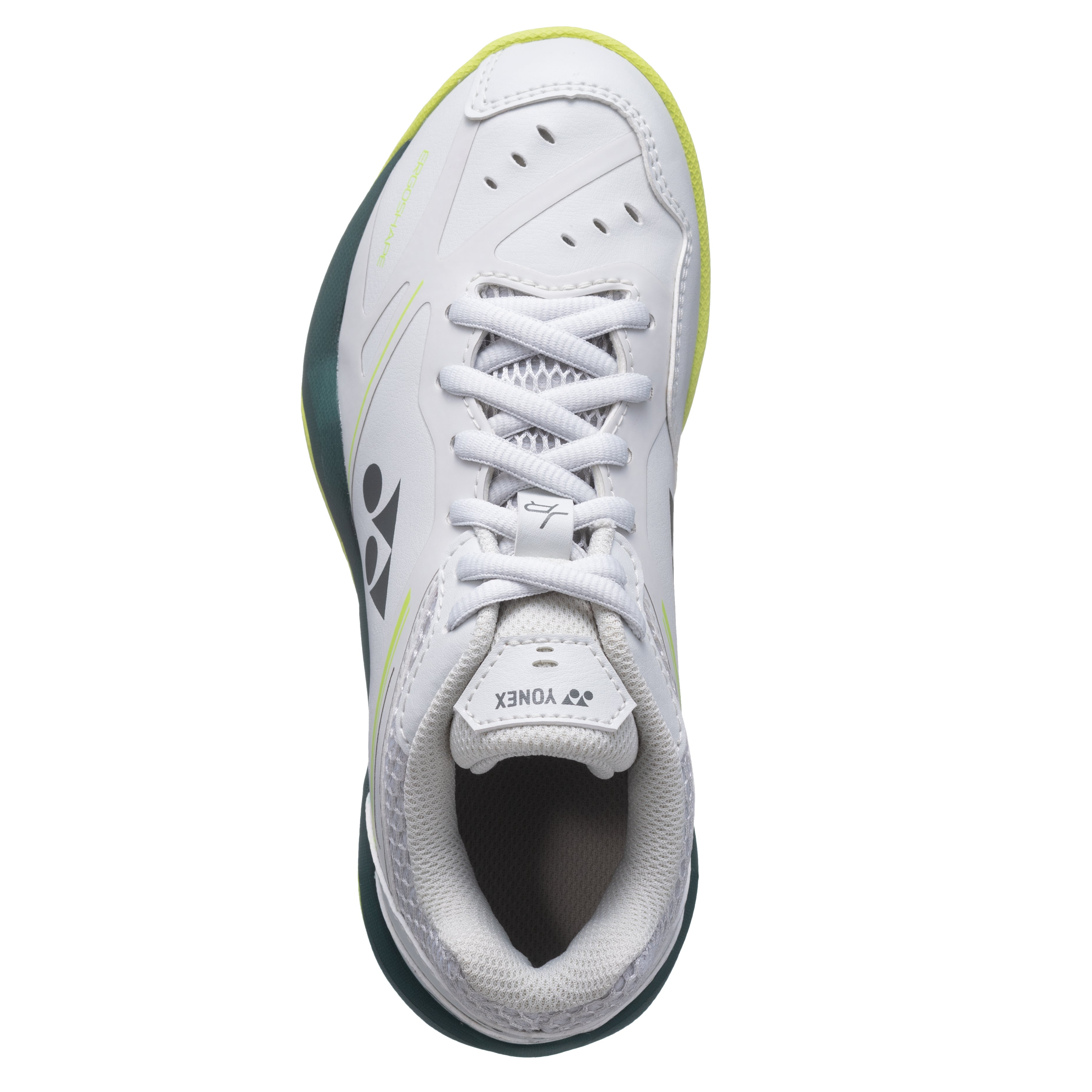Yonex Power Cushion 65JR Badminton Shoes Junior - White/Lime - VA - Viktor Axelsen Collection - SHBVAJR