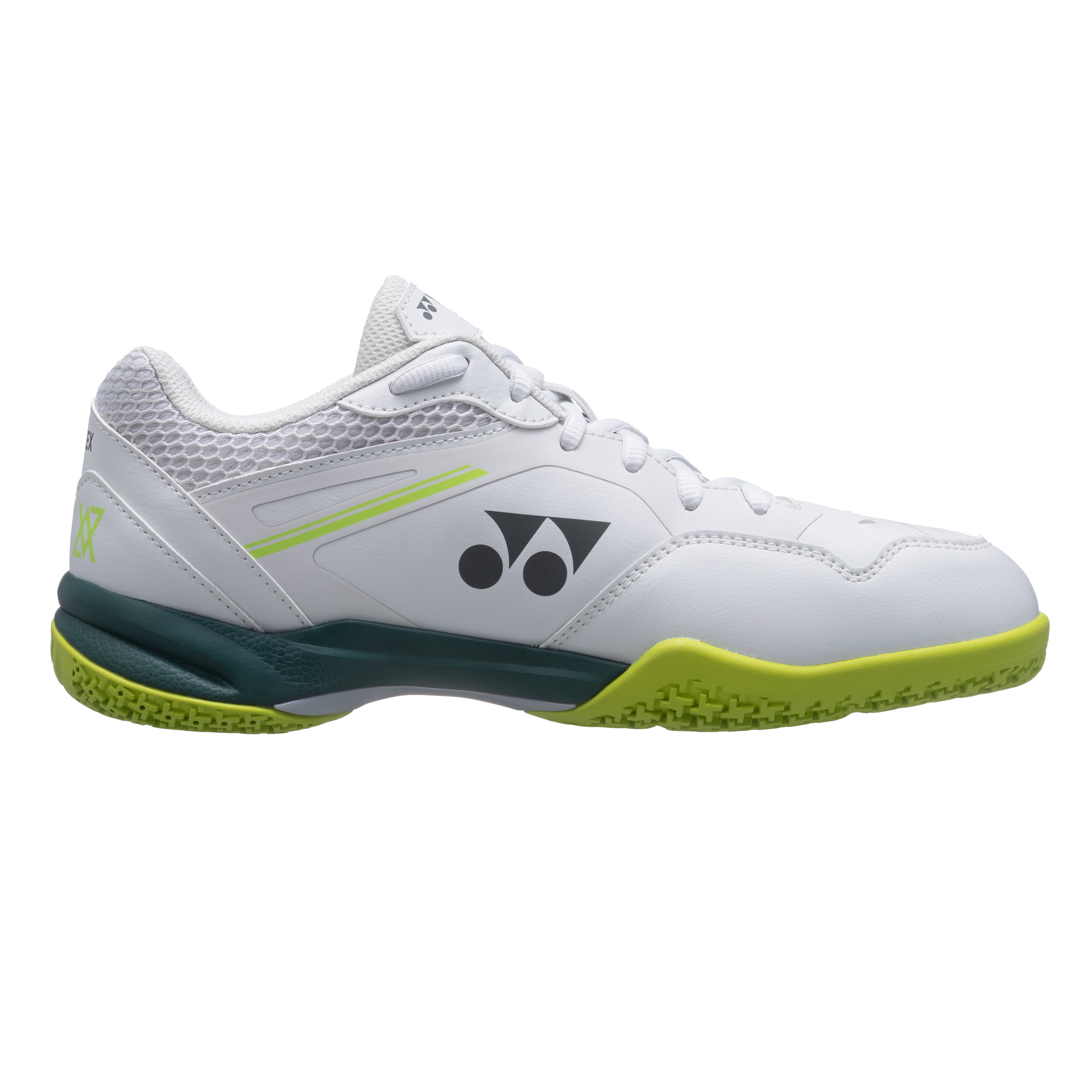 Yonex Power Cushion 65X4 VA Unisex Badminton Shoes - White/Lime - VA - Viktor Axelsen Collection - SHBVAX