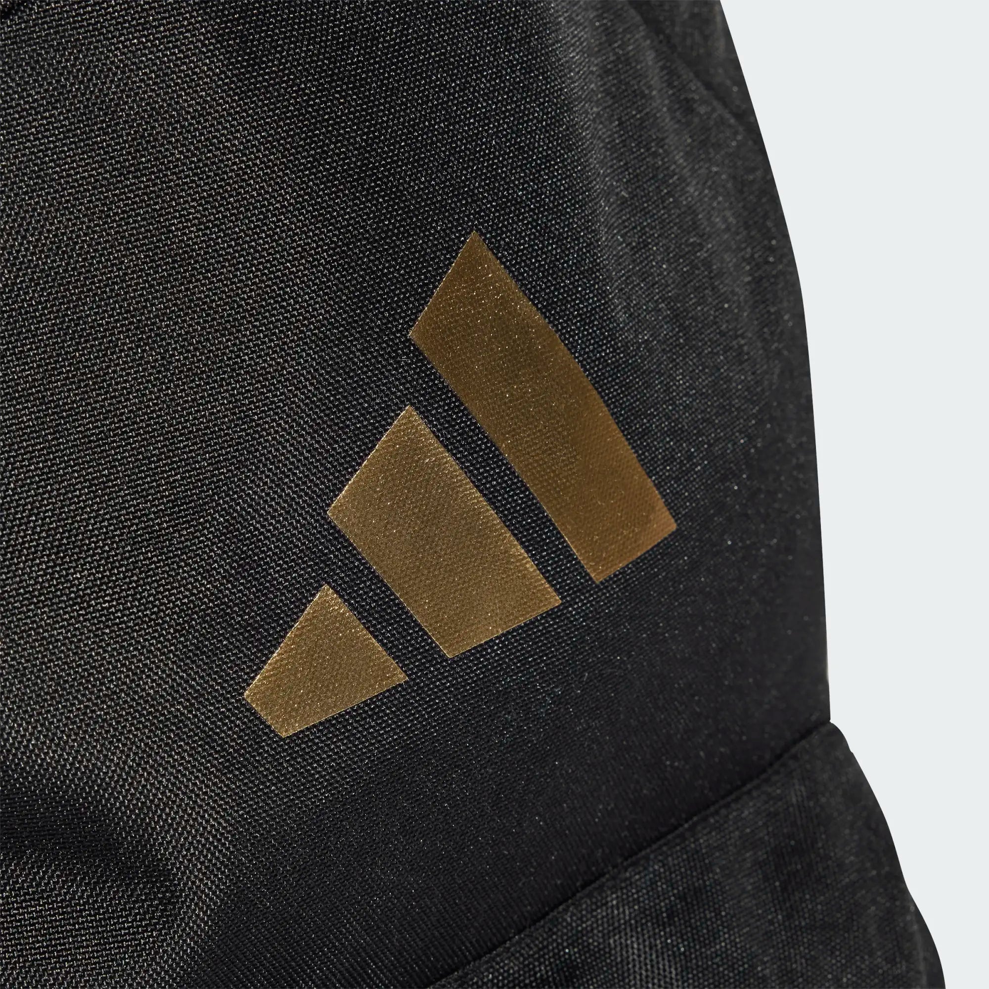 Adidas Classic 3 Bars Backpack - Black/Gold Luggage Adidas