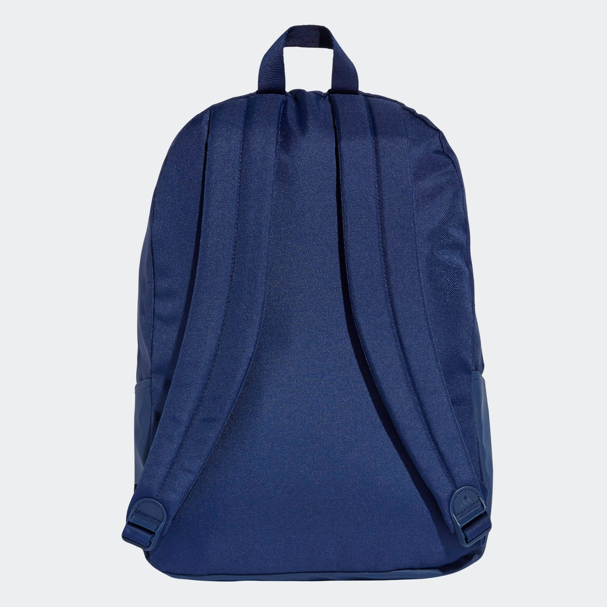 Adidas Classic 3 Bars Backpack, Blue/White, back view
