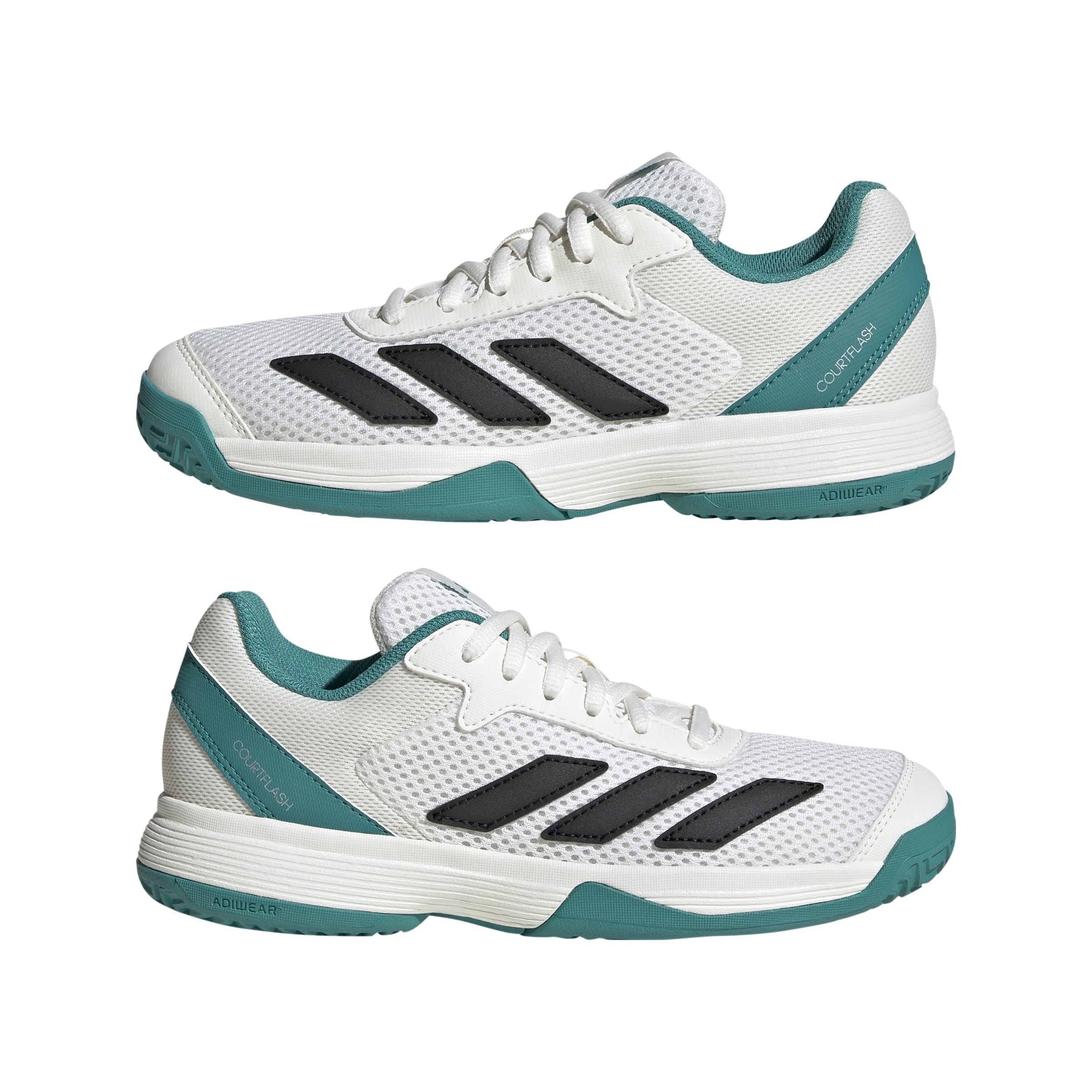 Adidas Courtflash Tennis Shoes Kids JH5123 Tennis Shoes Adidas