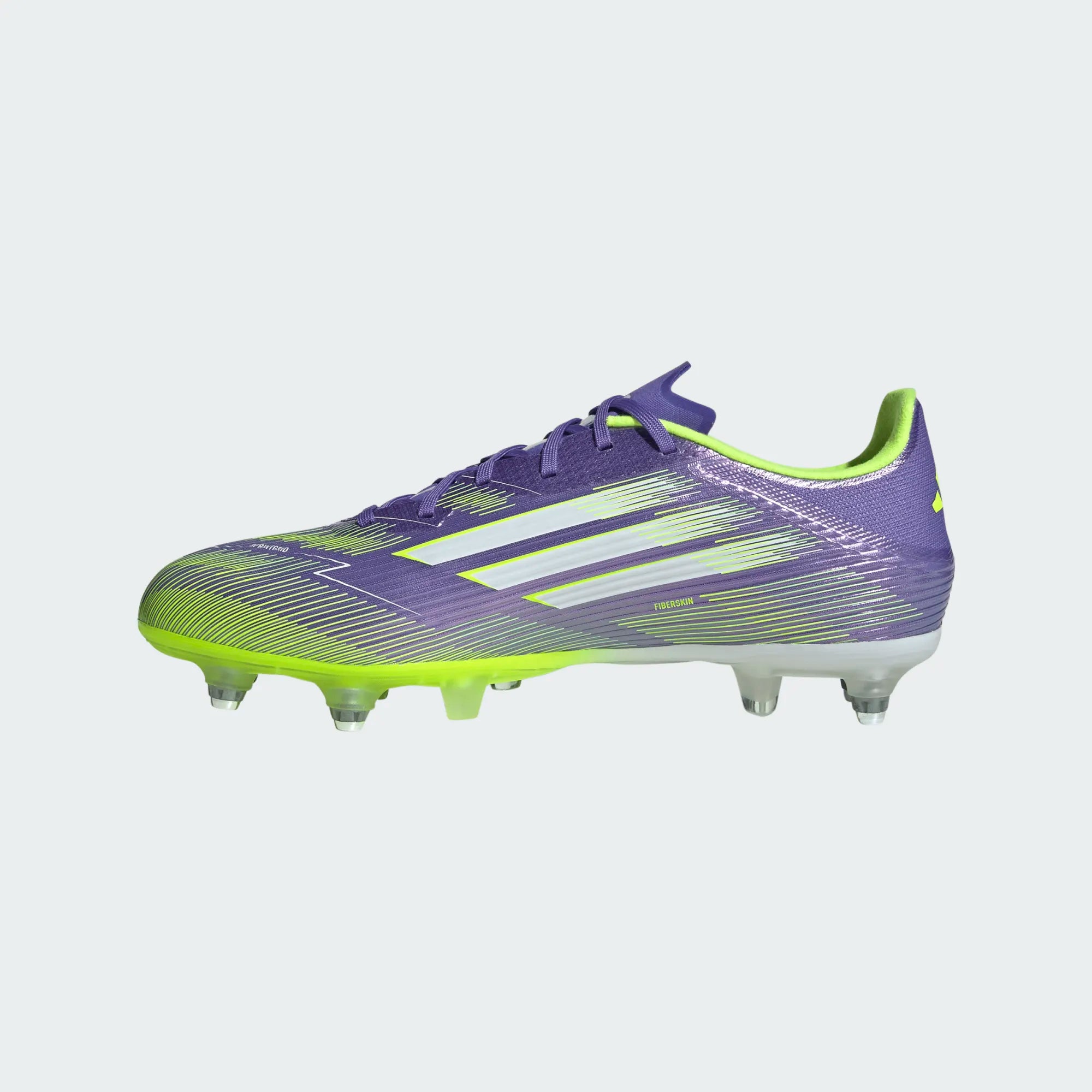Adidas F50 League SG Football Boots Unisex - Purple/Lemon shoes Adidas