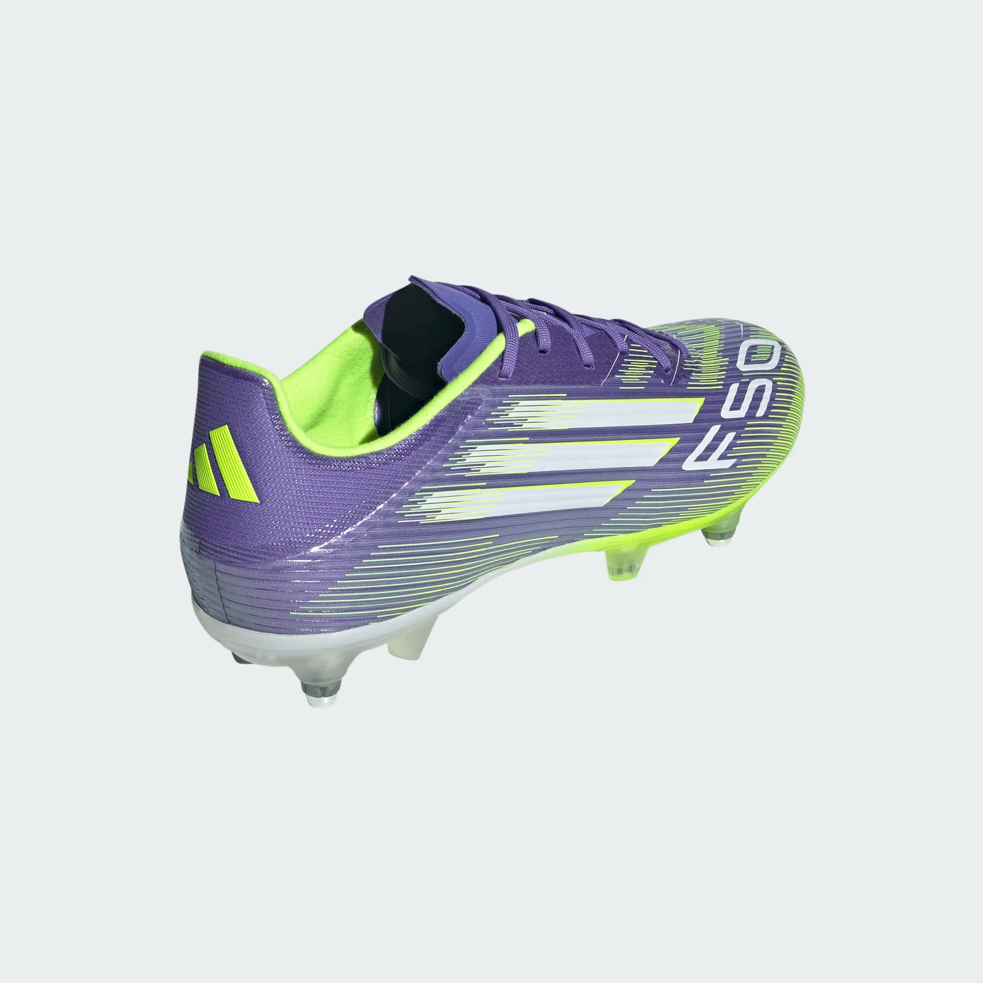 Adidas F50 League SG Football Boots Unisex - Purple/Lemon shoes Adidas