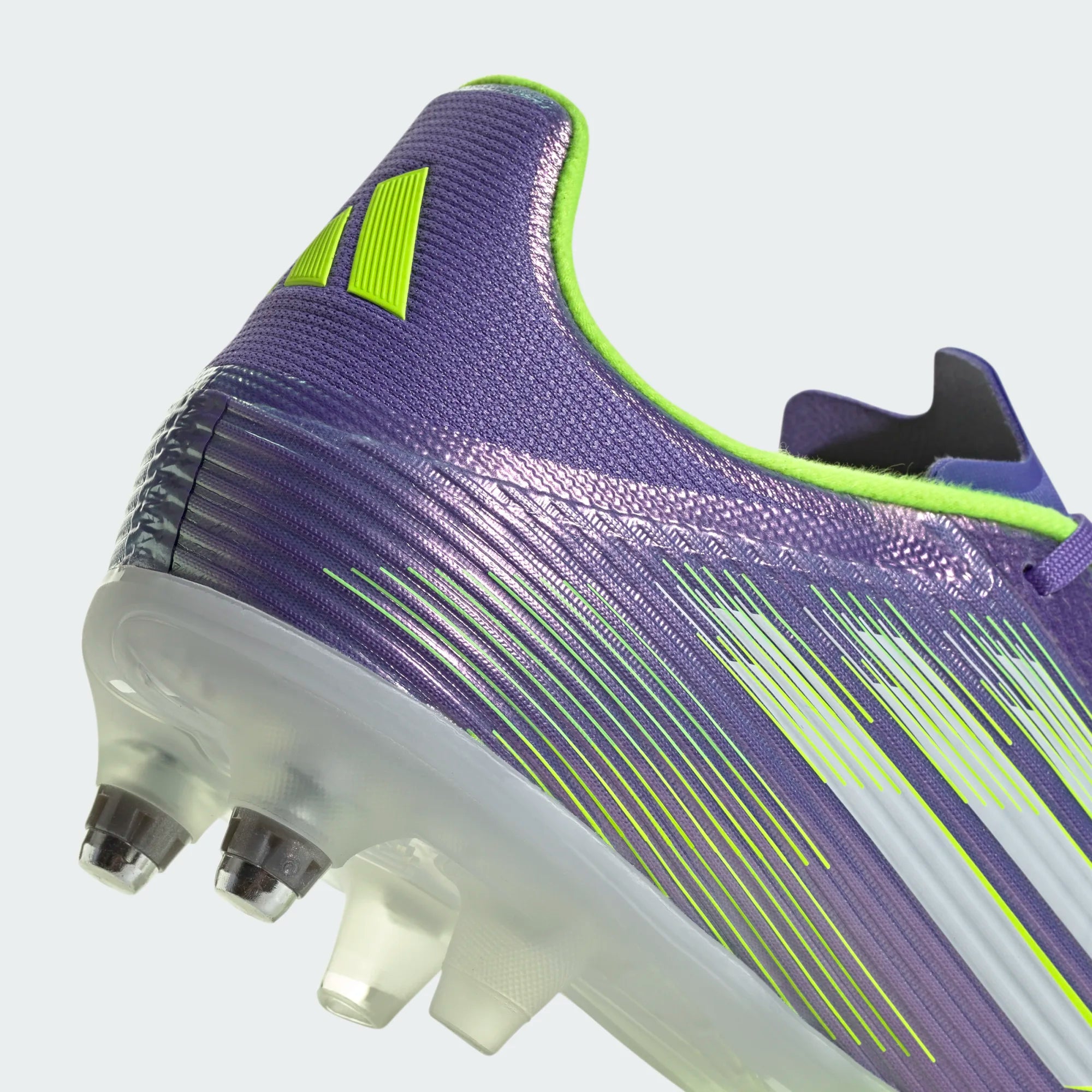 Adidas F50 League SG Football Boots Unisex - Purple/Lemon shoes Adidas