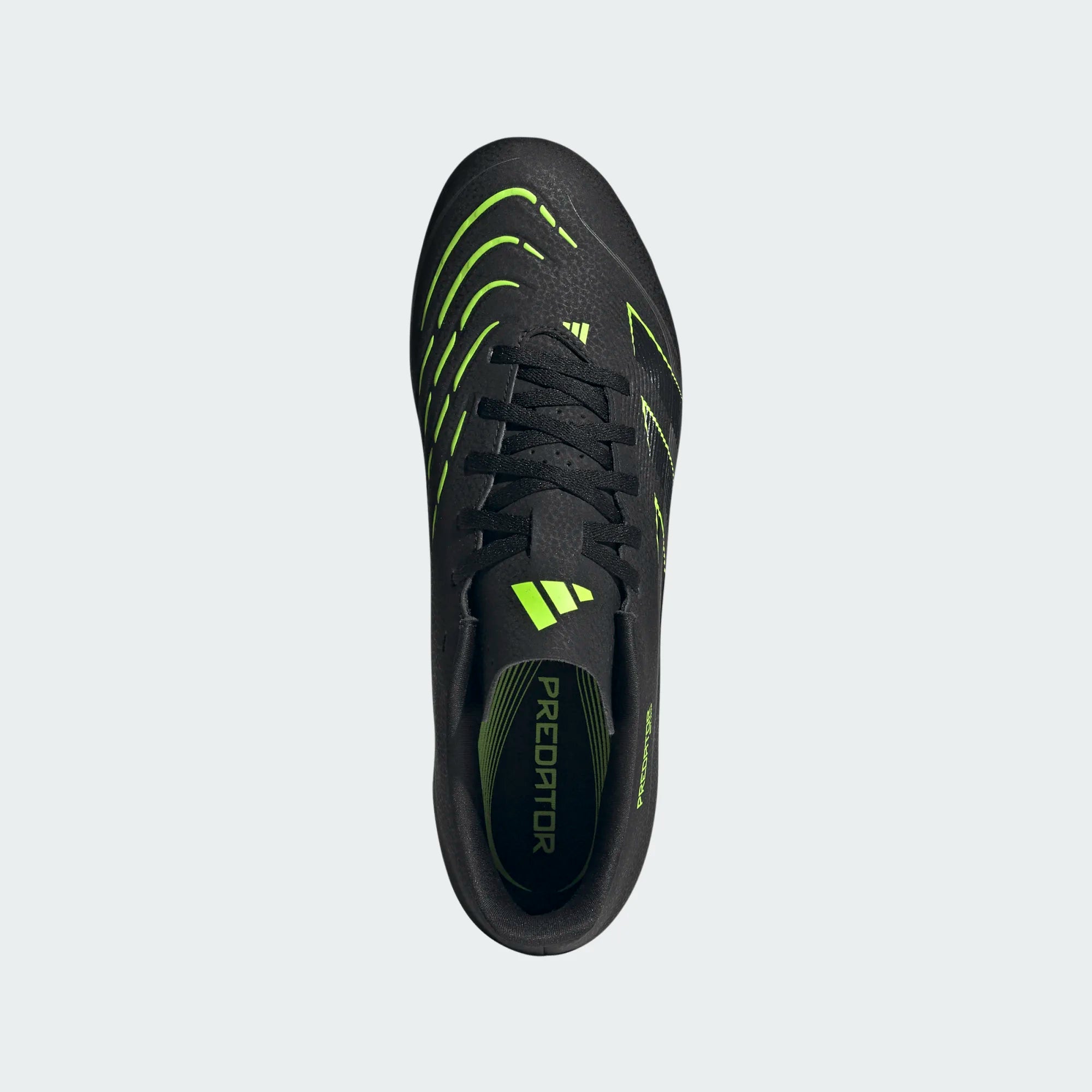 Adidas Predator Club FG/MG Football Shoe Unisex - Black/Lemon shoes Adidas