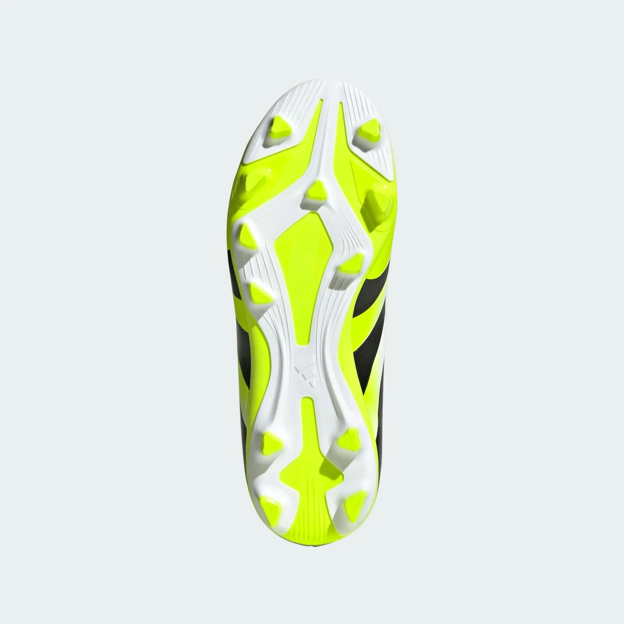 Adidas Predator Club FG/MG Shoe Junior - White/Black/Lemon shoes Adidas