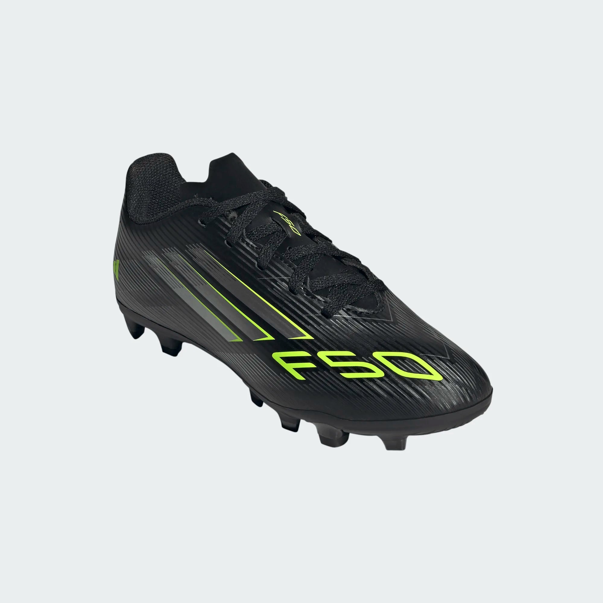 Adidas F50 Club FG/MG Football Boots Junior - Black shoes Adidas
