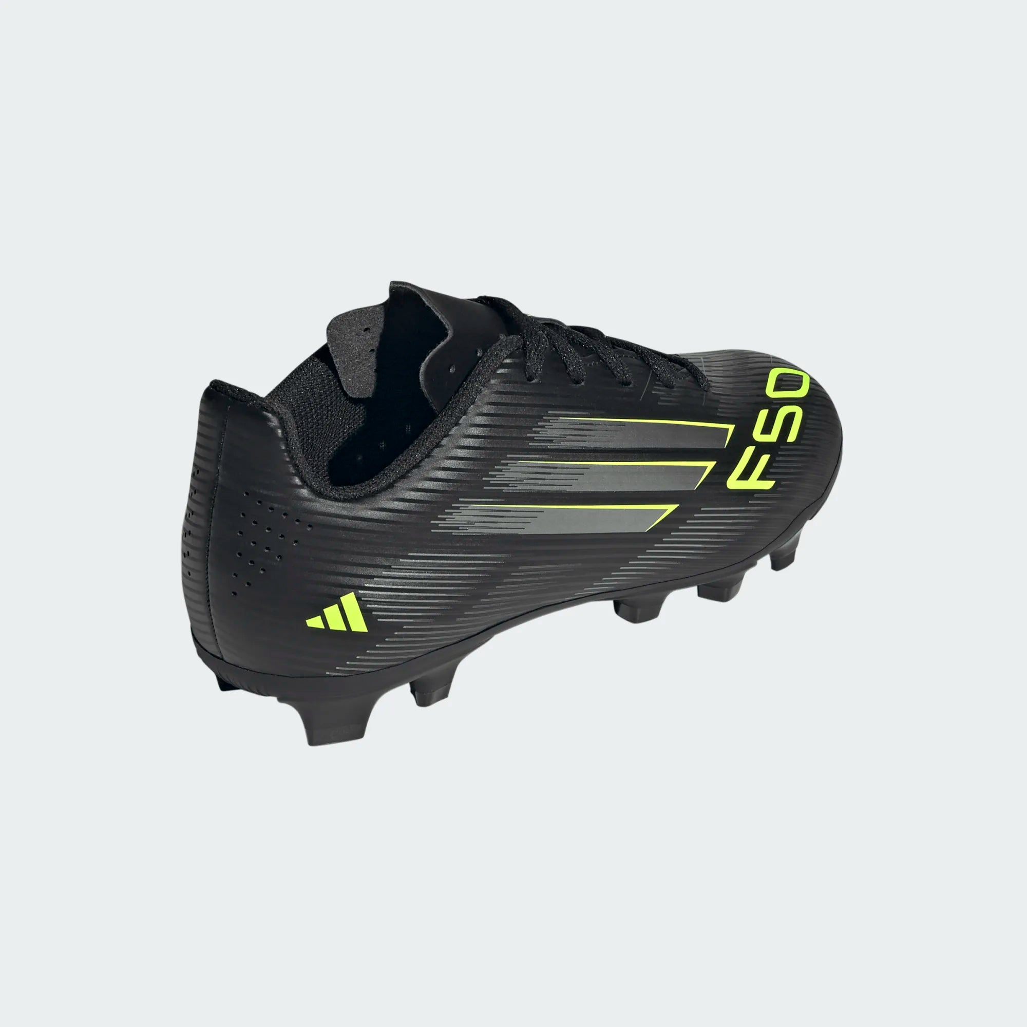 Adidas F50 Club FG/MG Football Boots Junior - Black