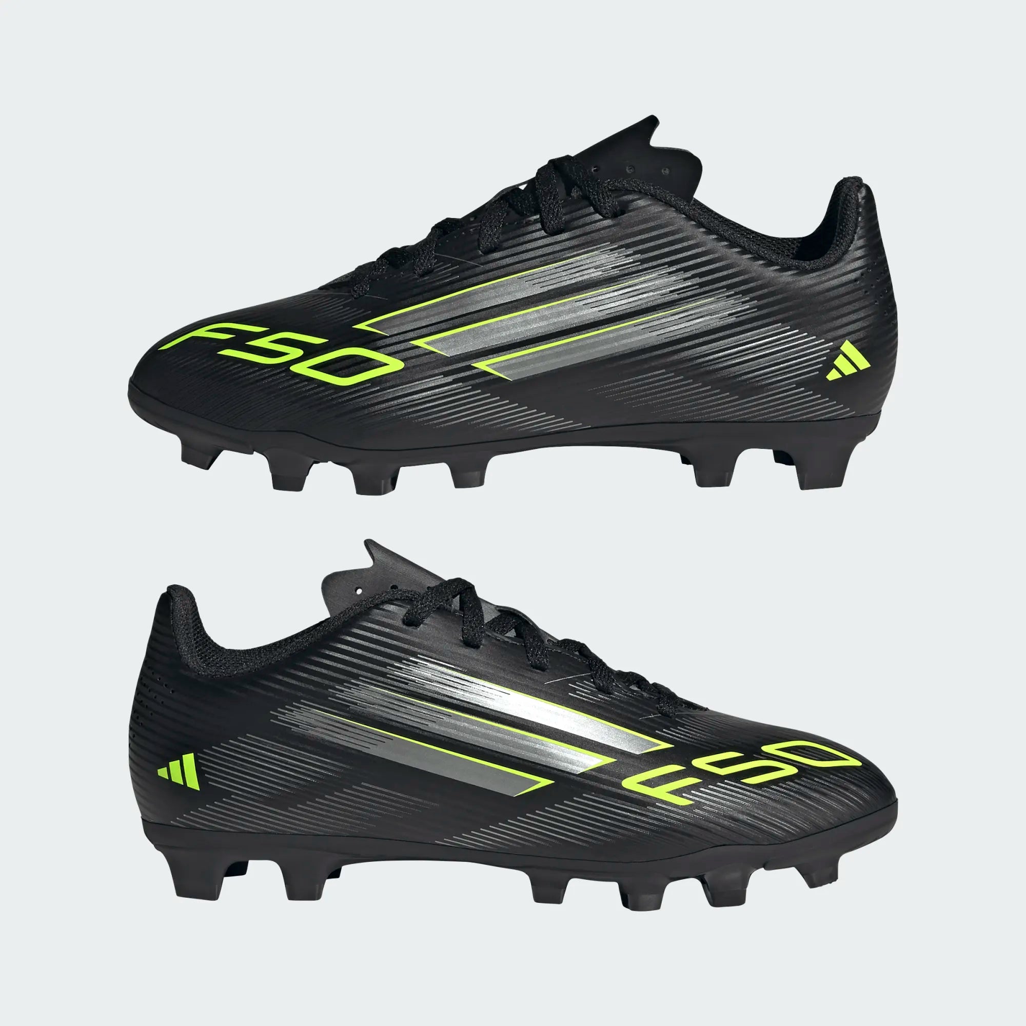 Adidas F50 Club FG/MG Football Boots Junior - Black shoes Adidas