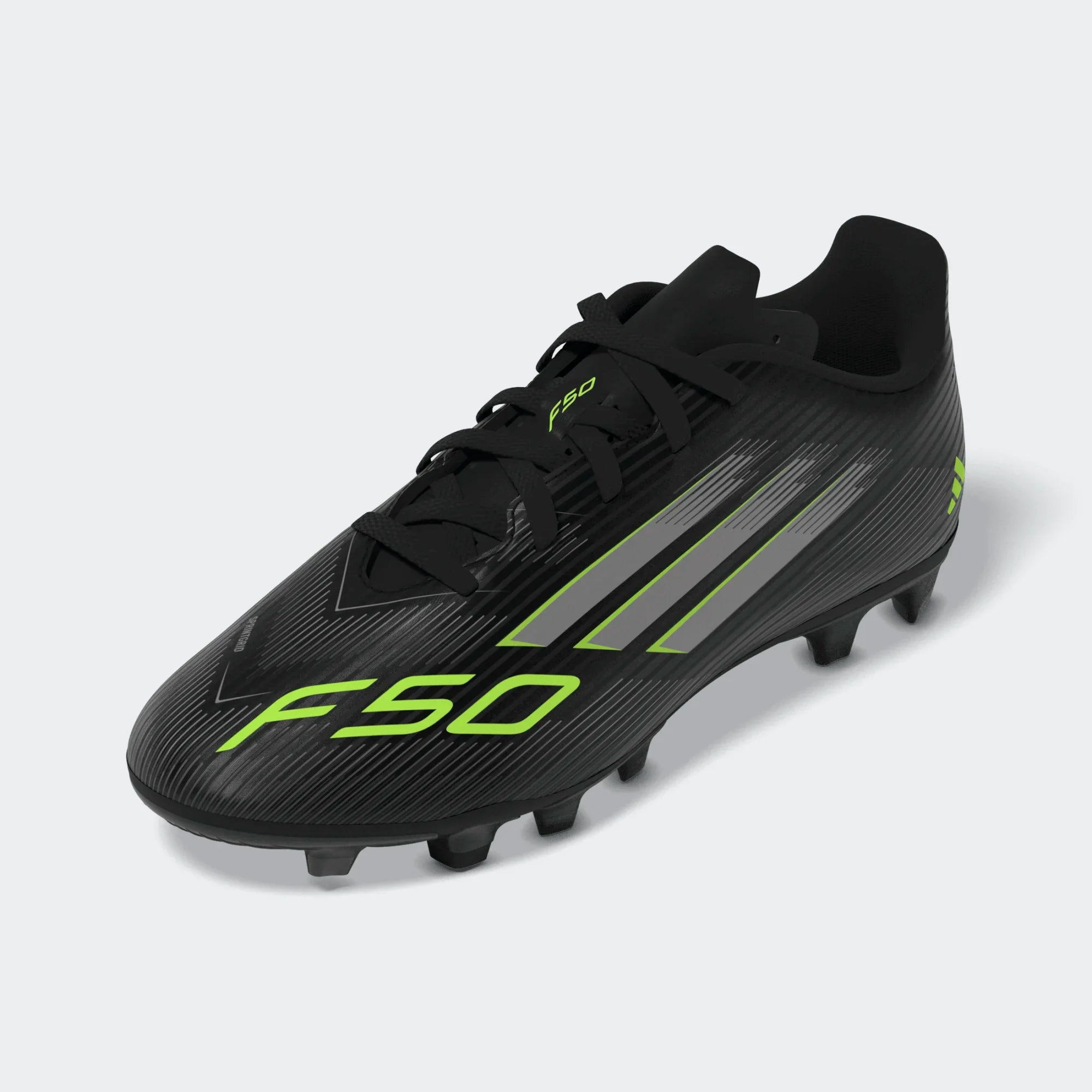 Adidas F50 Club FG/MG Football Boots Junior - Black shoes Adidas