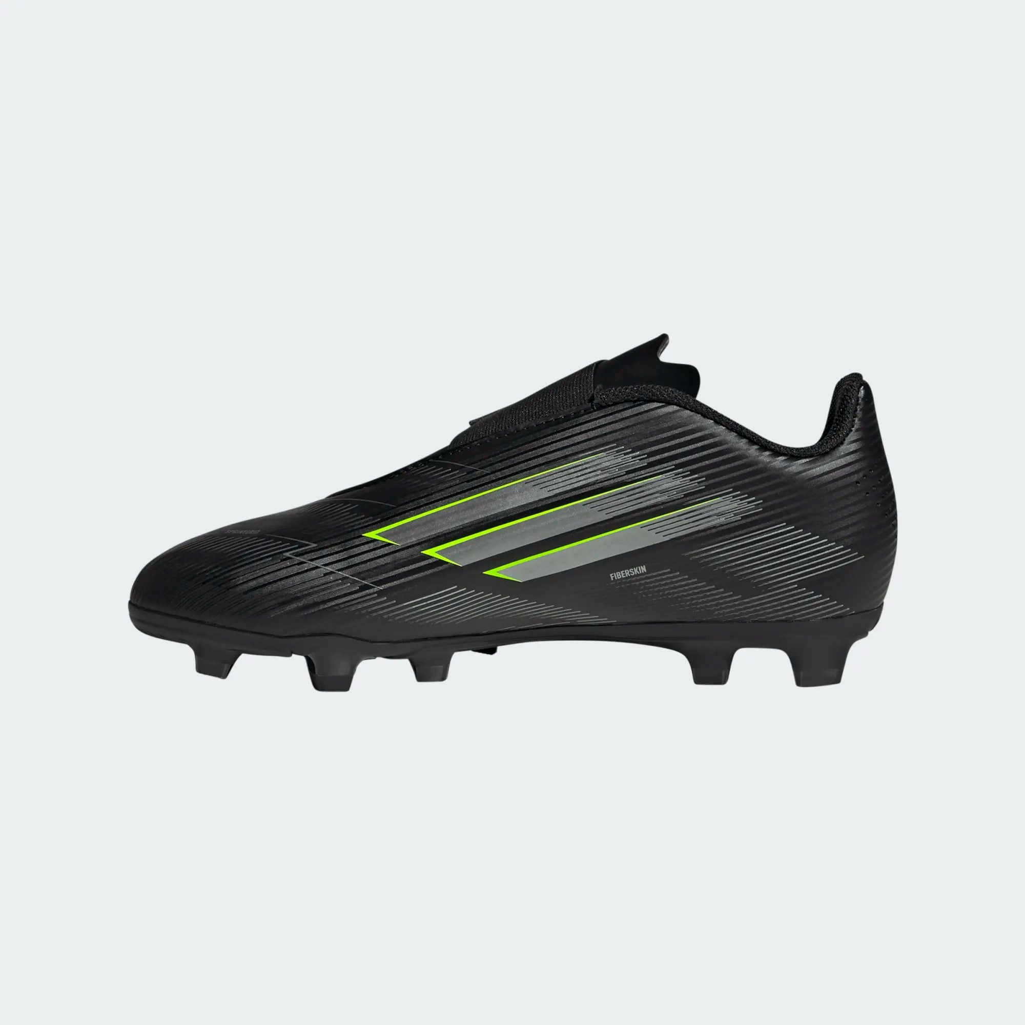 Adidas F50 Club Velcro FG/MG Football Boots Junior - Black