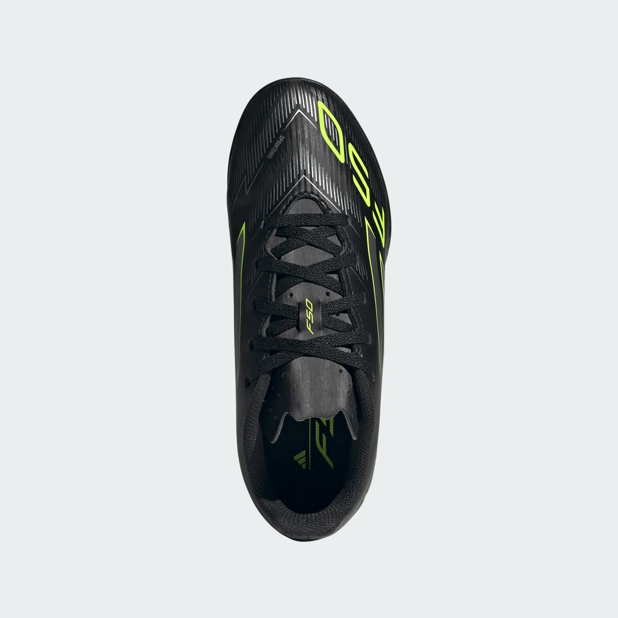 Adidas F50 Club TF Football Shoe Junior - Black/Lemon shoes Adidas
