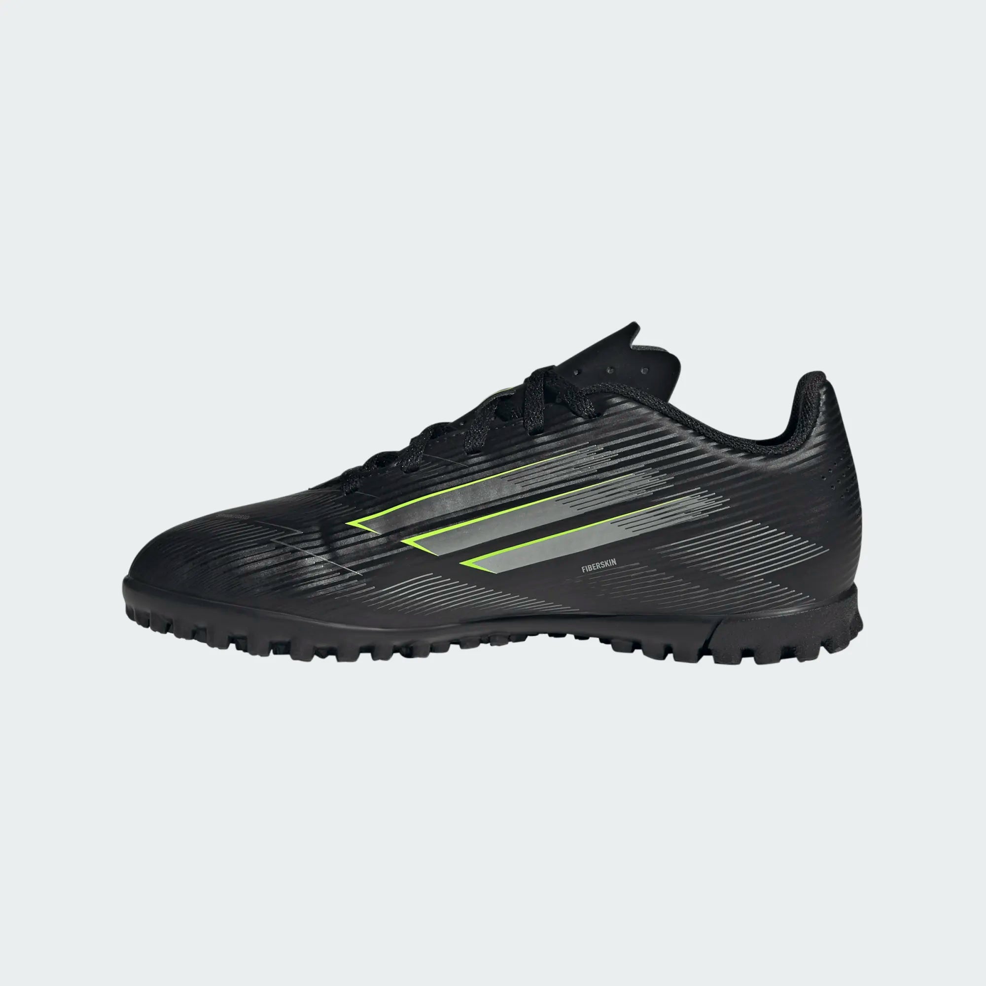 Adidas F50 Club TF Football Shoe Junior - Black/Lemon shoes Adidas