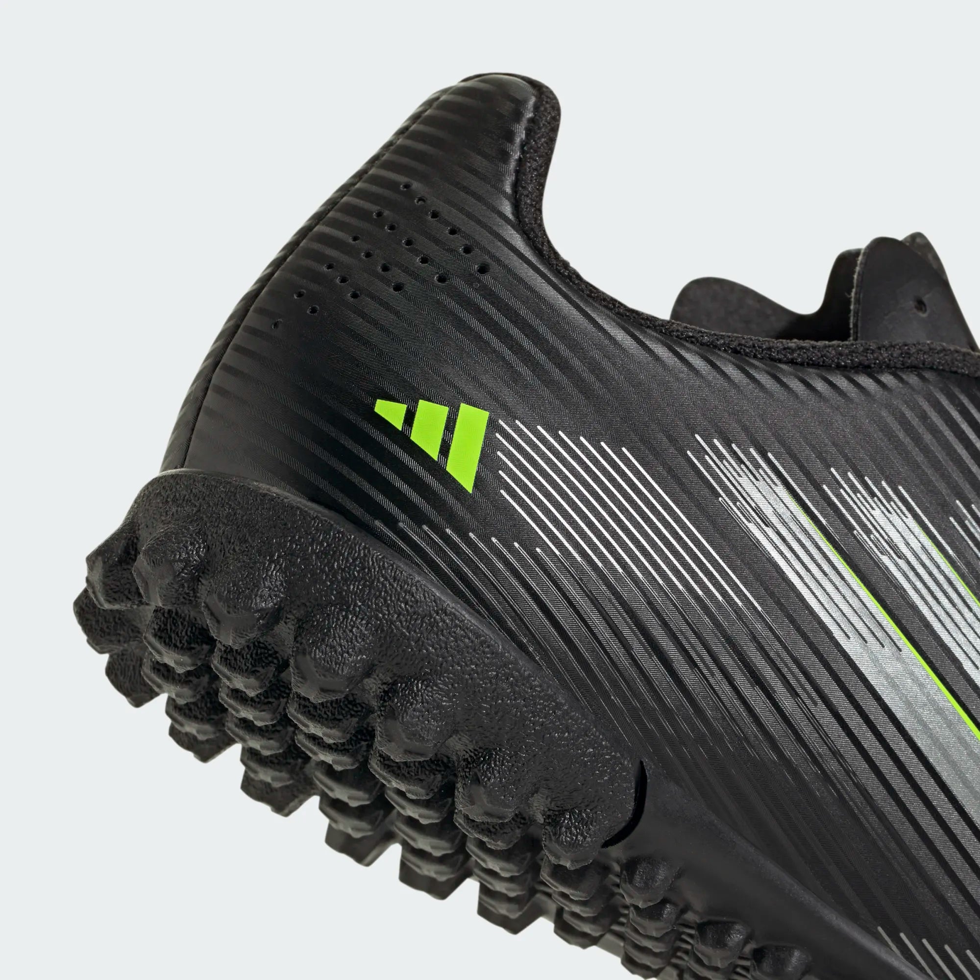 Adidas F50 Club TF Football Shoe Junior - Black/Lemon shoes Adidas