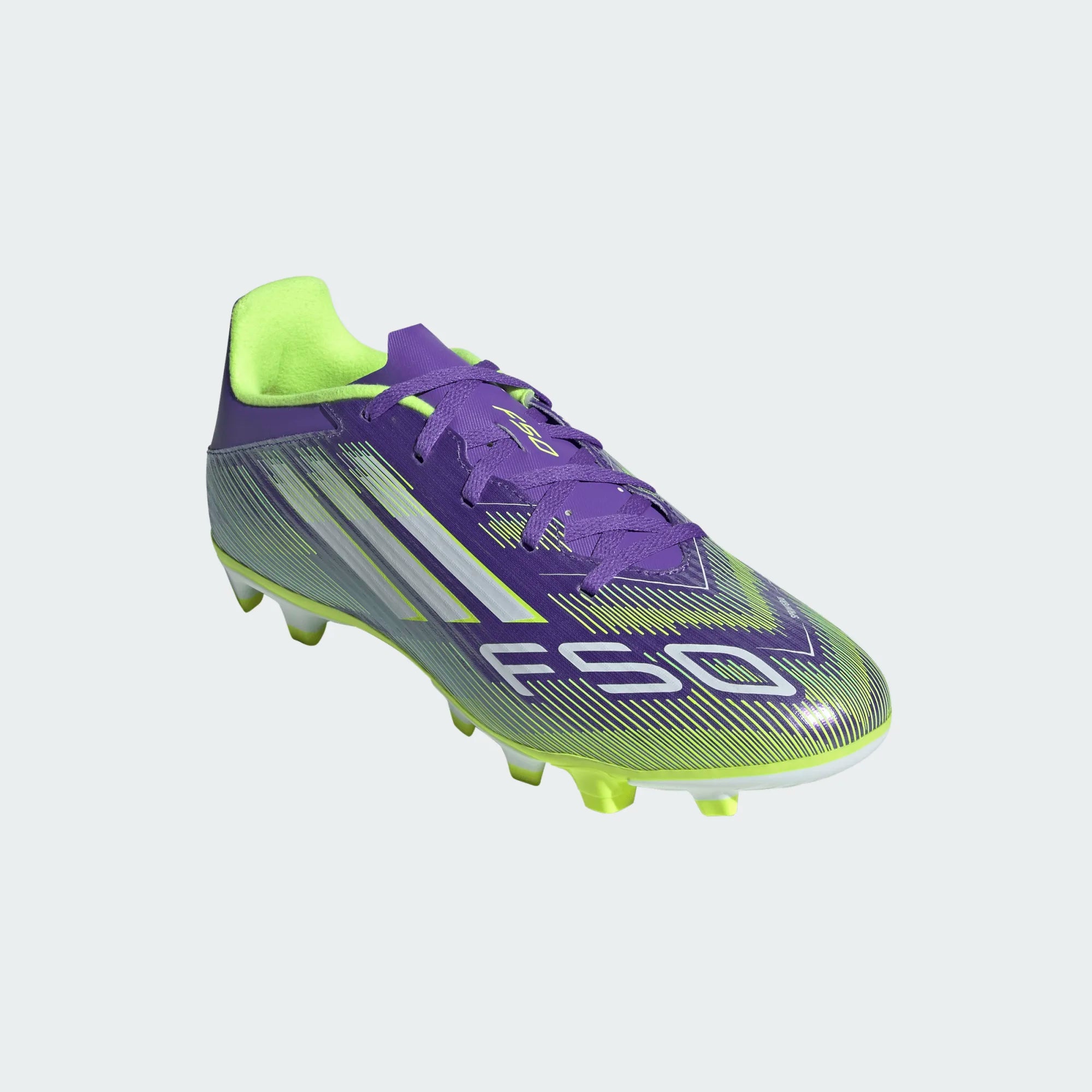 Adidas F50 Club FG/MG Football Boots - Purple shoes Adidas