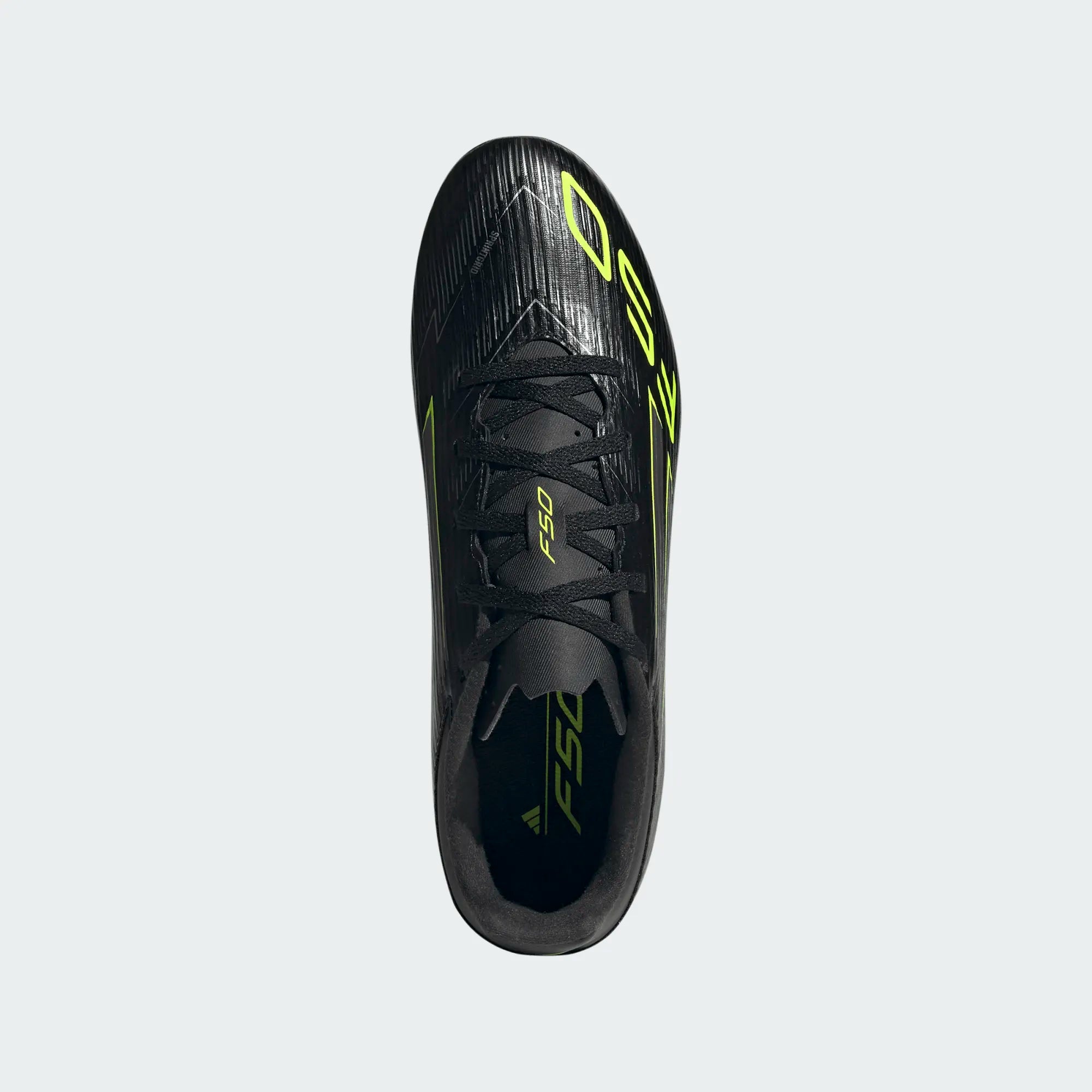 Adidas F50 Club FG/MG Football Shoe Unisex - Black/Lemon shoes Adidas