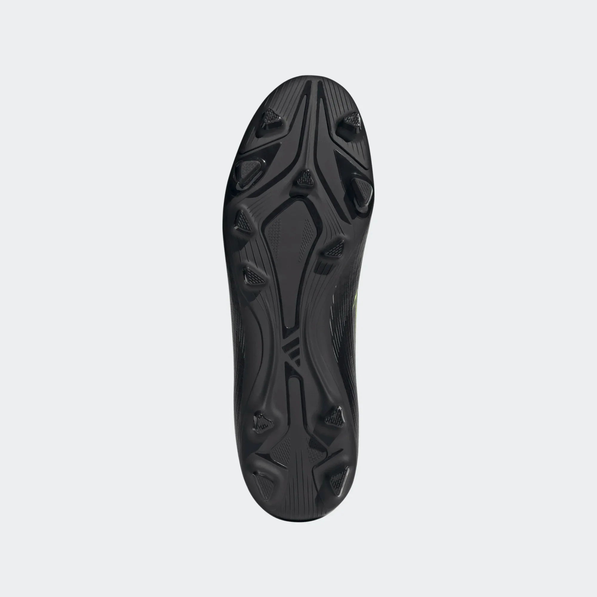Adidas F50 Club FG/MG Football Shoe Unisex - Black/Lemon