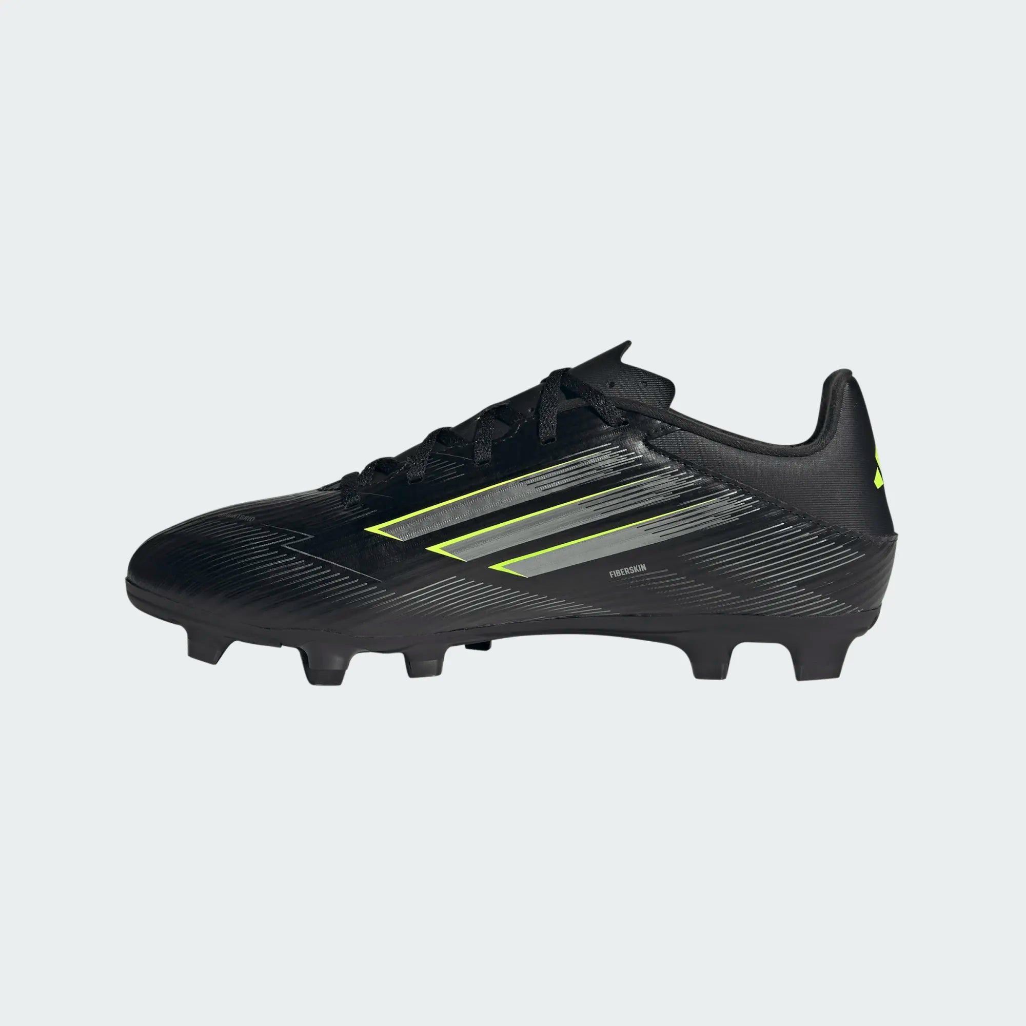 Adidas F50 Club FG/MG Football Shoe Unisex - Black/Lemon shoes Adidas