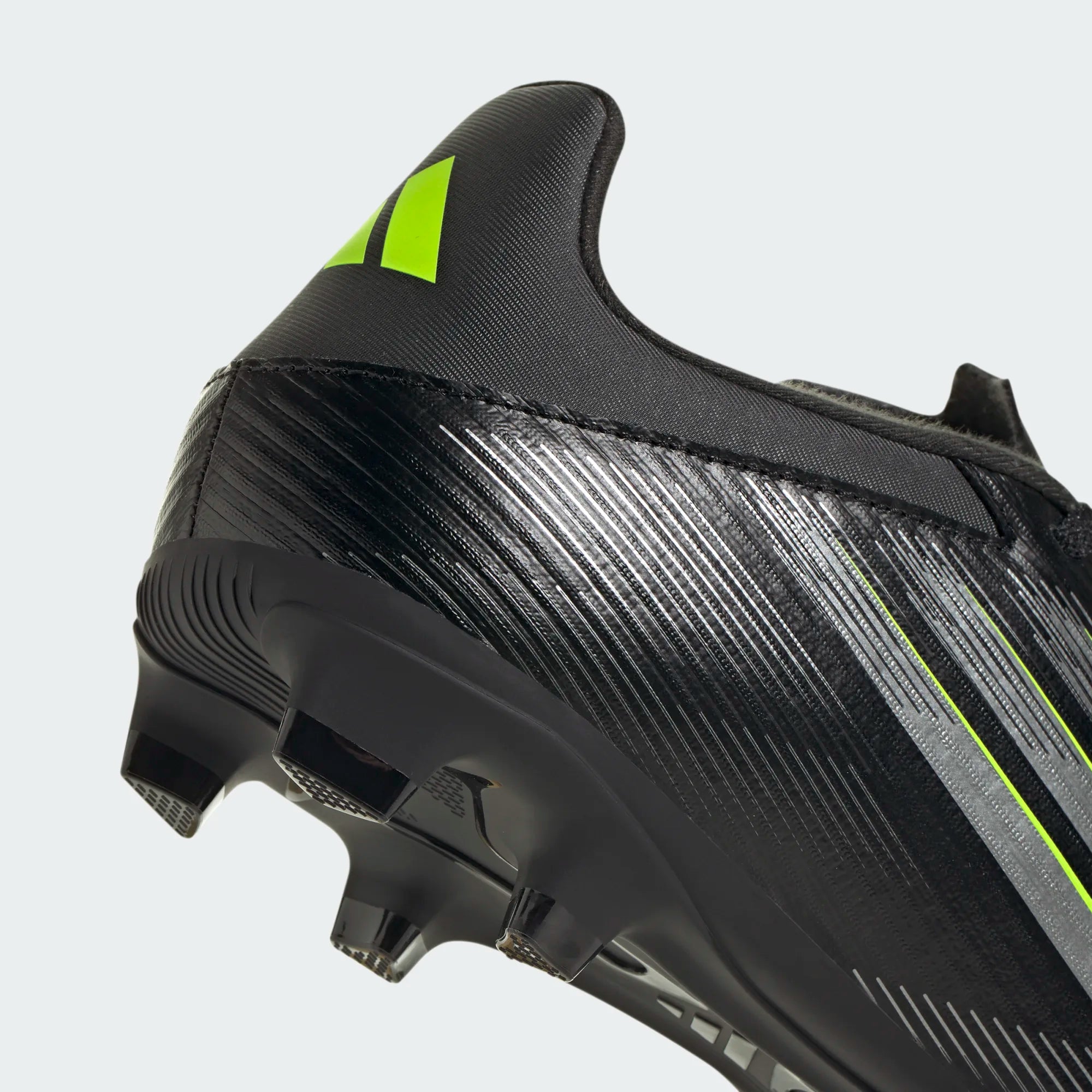 Adidas F50 Club FG/MG Football Shoe Unisex - Black/Lemon shoes Adidas