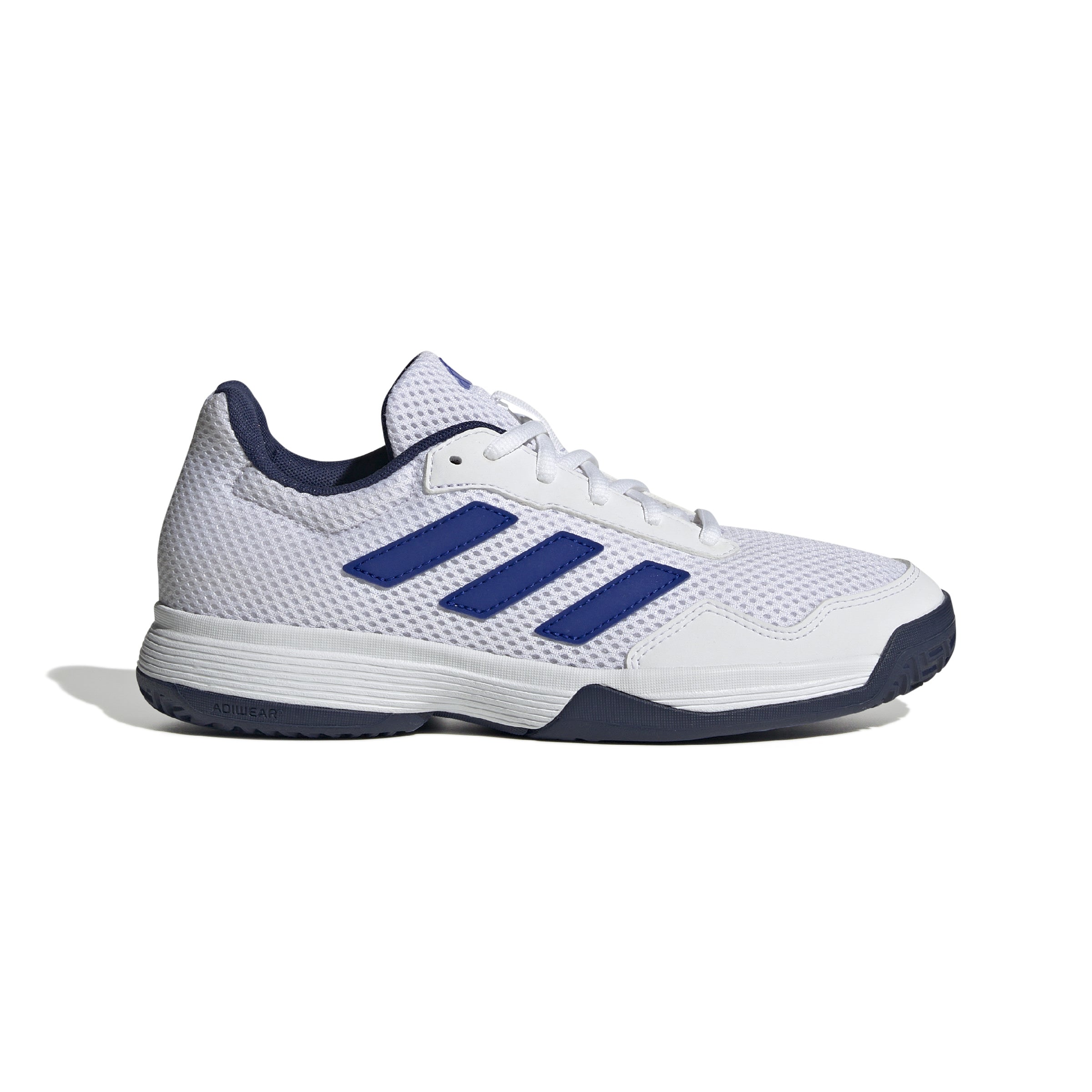 Adidas Gamespec Tennis Shoes Junior - White/Blue Ftwr White Lucid Blue Dark Blue Tennis Shoes Adidas