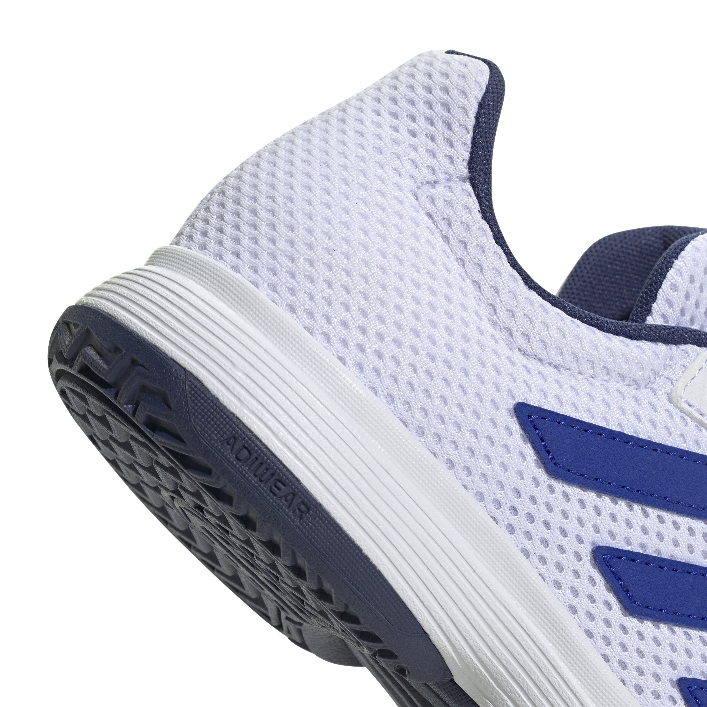 Adidas Gamespec Tennis Shoes Junior - White/Blue Tennis Shoes Adidas