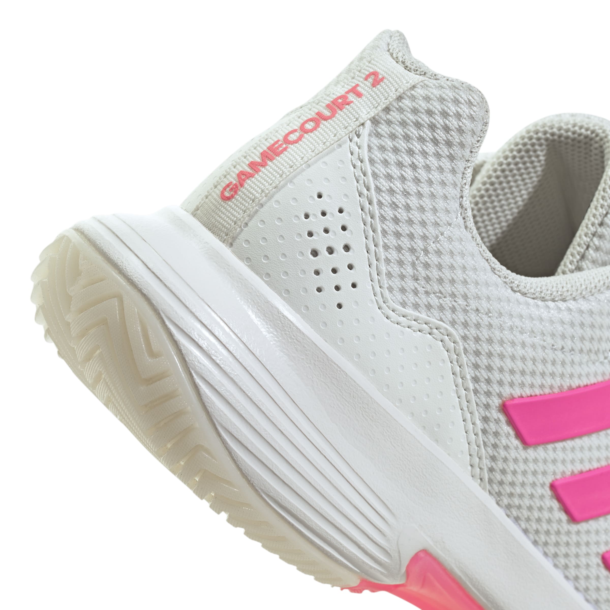 Adidas GameCourt 2 Tennis Shoes Women - White/Pink Tennis Shoes Adidas