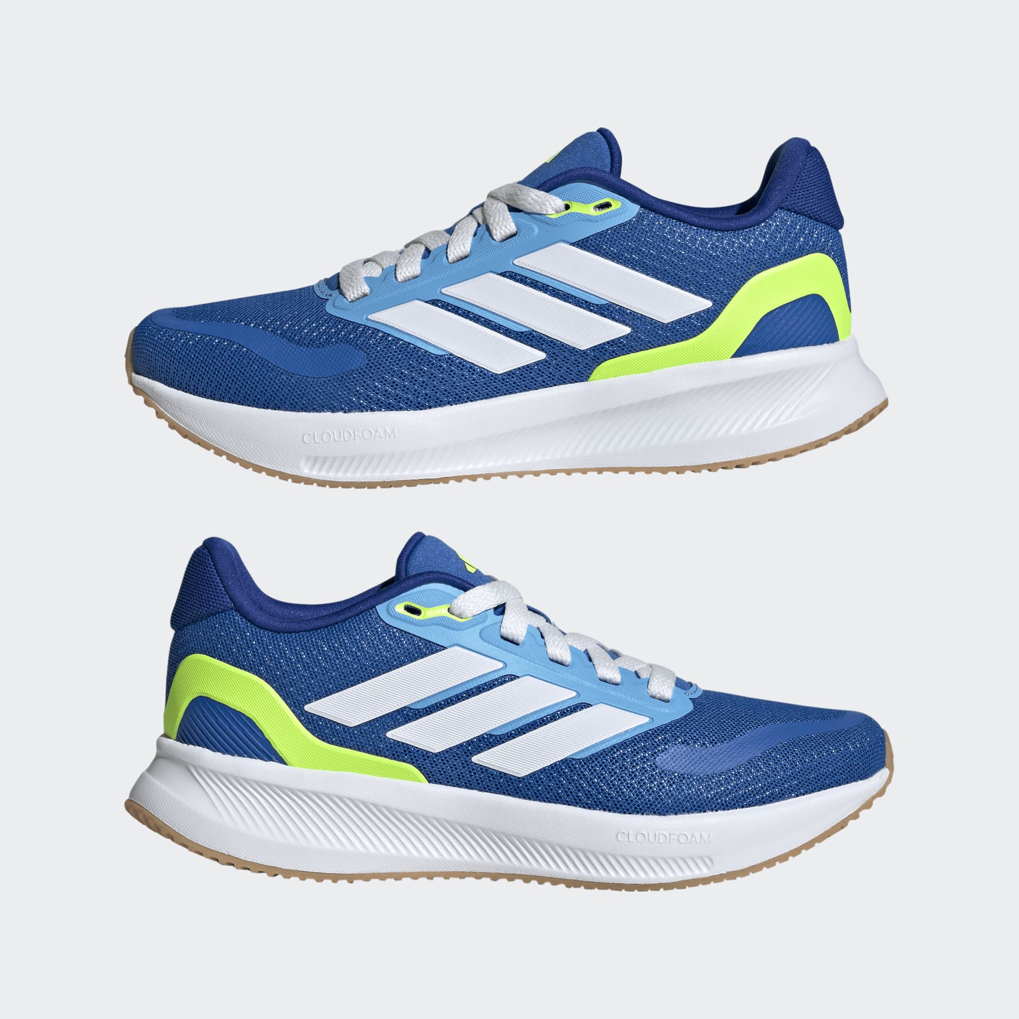 Adidas Runfalcon 5 Running Shoes Junior - Royal Blue Running Shoes Adidas