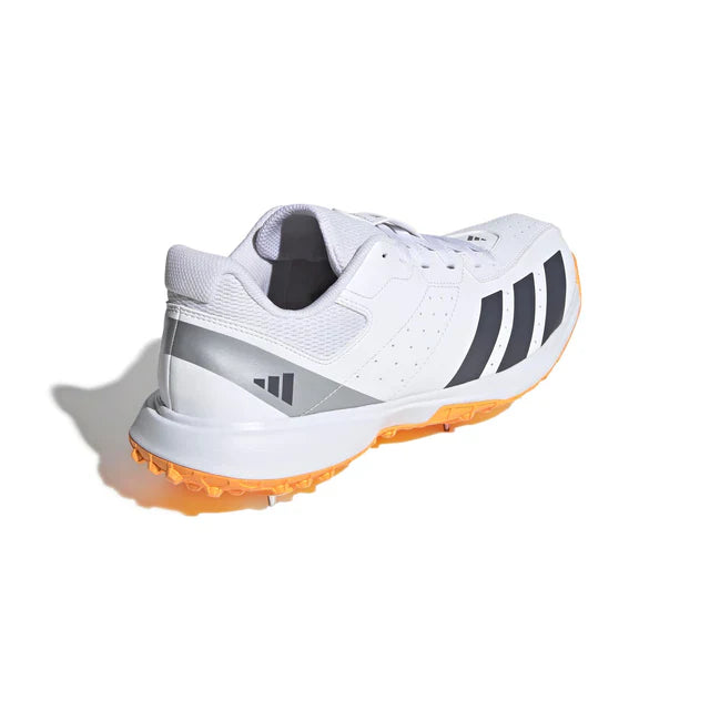 Adidas Howzat Spike 2026 Cricket Shoe - White by Adidas