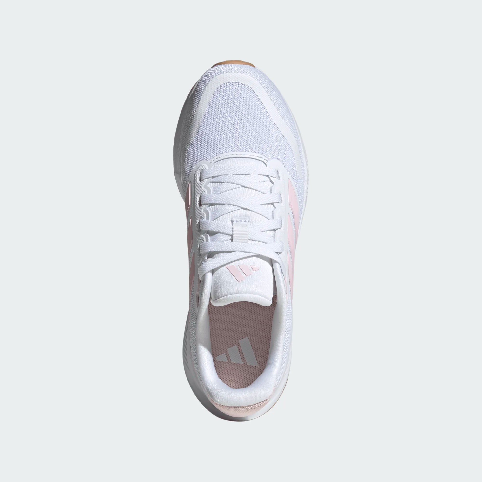 Adidas Runfalcon 5 Running Shoes Junior - White/Pink Running Shoes Adidas