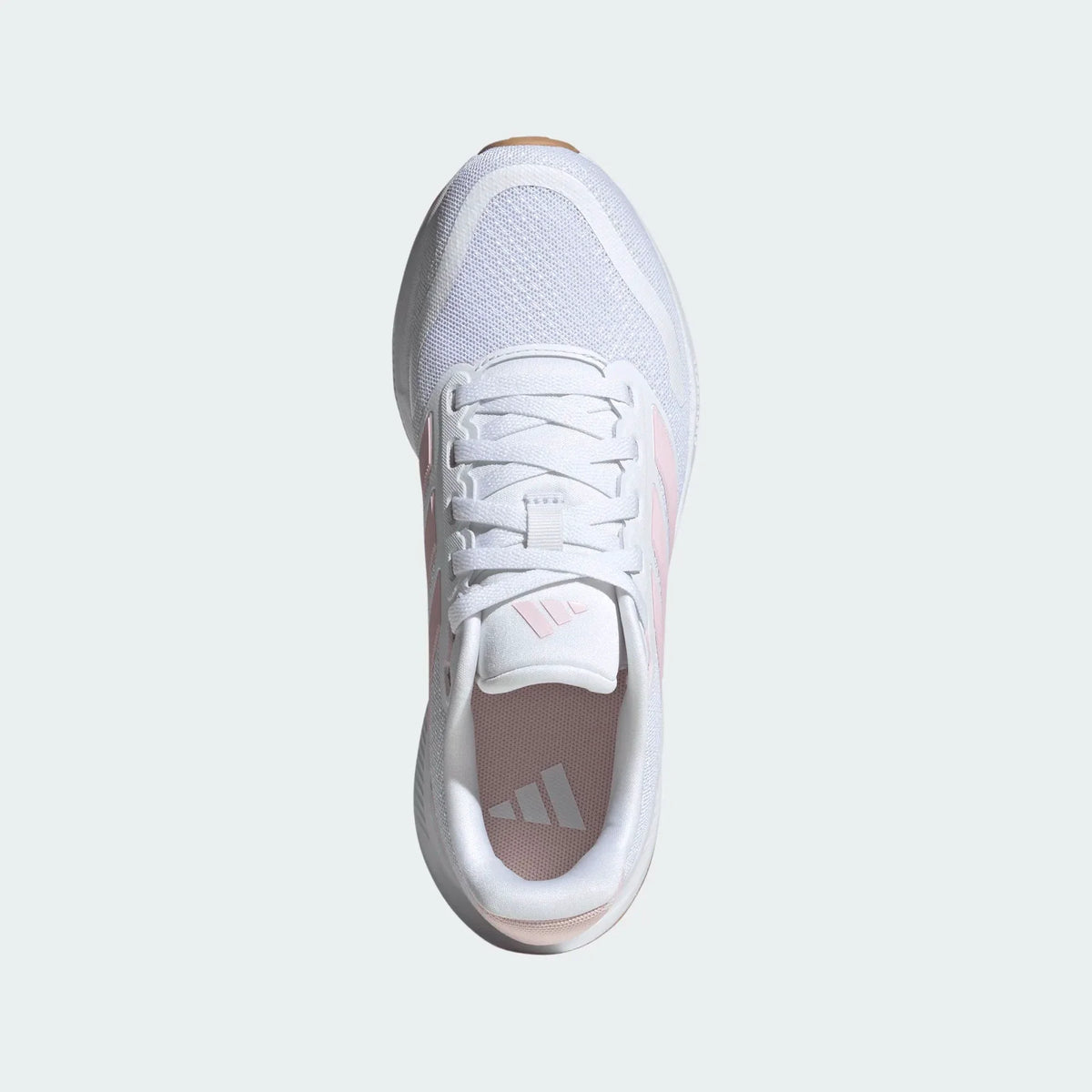 Adidas Runfalcon 5 Running Shoes Junior, White/Pink, alternative view
