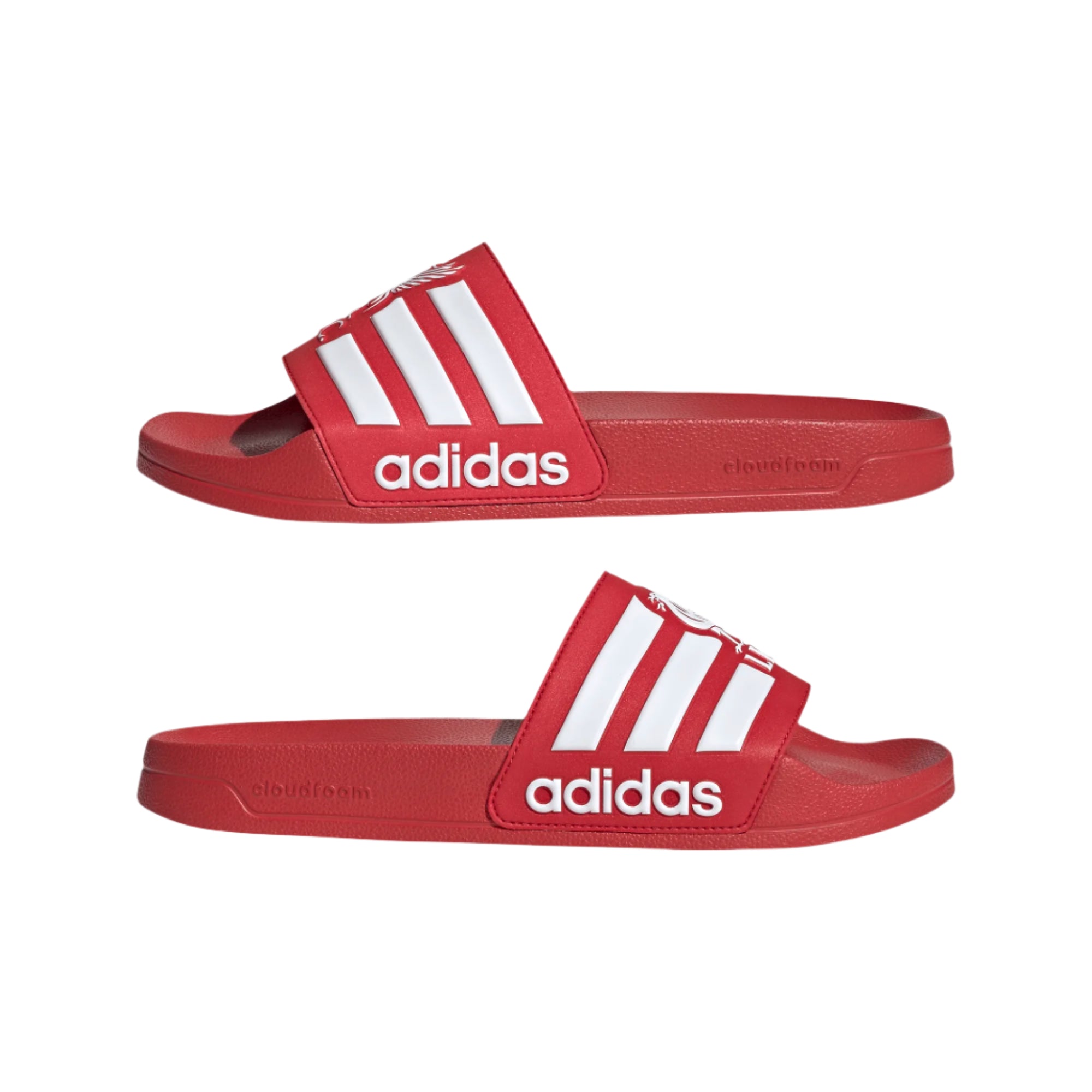 Adidas Liverpool F.C. 25/26 Adilette Shower Slides - Red