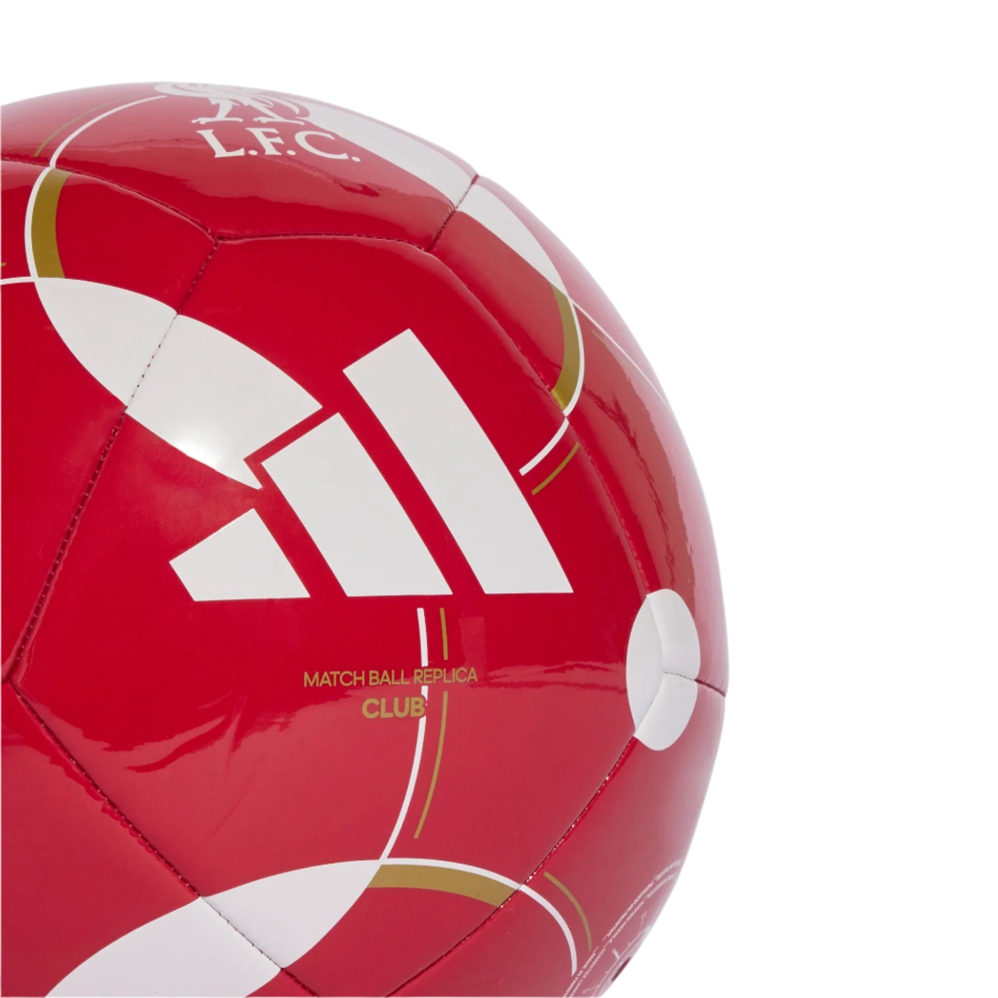 Adidas Liverpool F.C. 25/26 Home Club Ball - Red