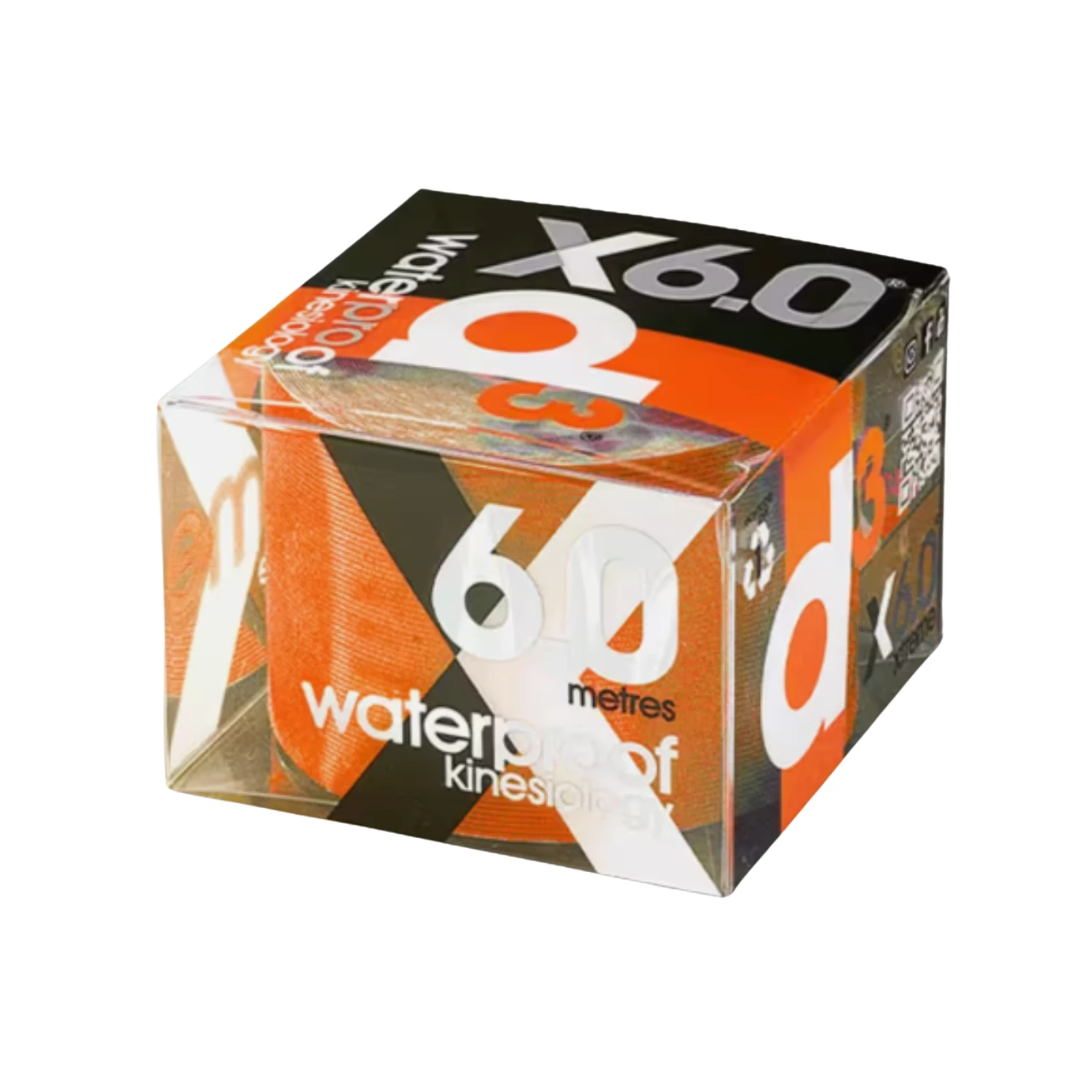 D3 X6.0 Xtreme Waterproof Kinesiology Tape (assorted Colours inside) Orange 50mm x 6m Medical Tape & Bandages D3