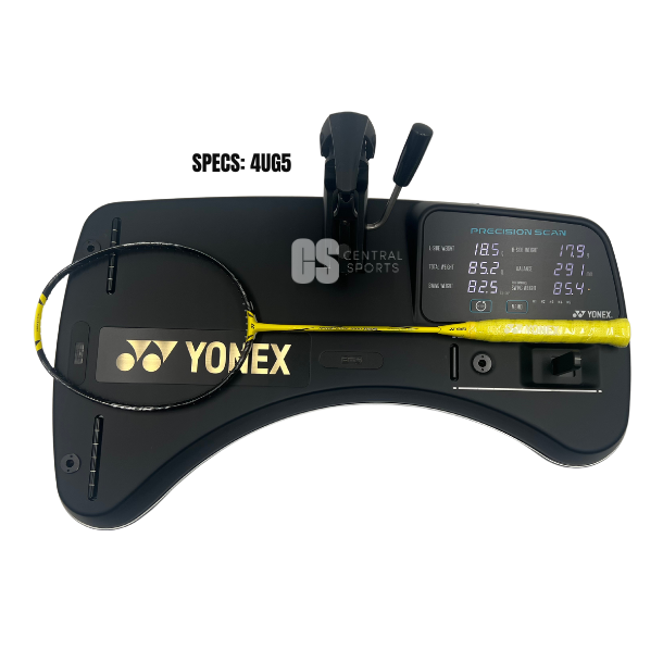 Yonex Nanoflare 1000 Tour Badminton Racket Free Restring & Autograph - Lightning Yellow Clearance Yonex